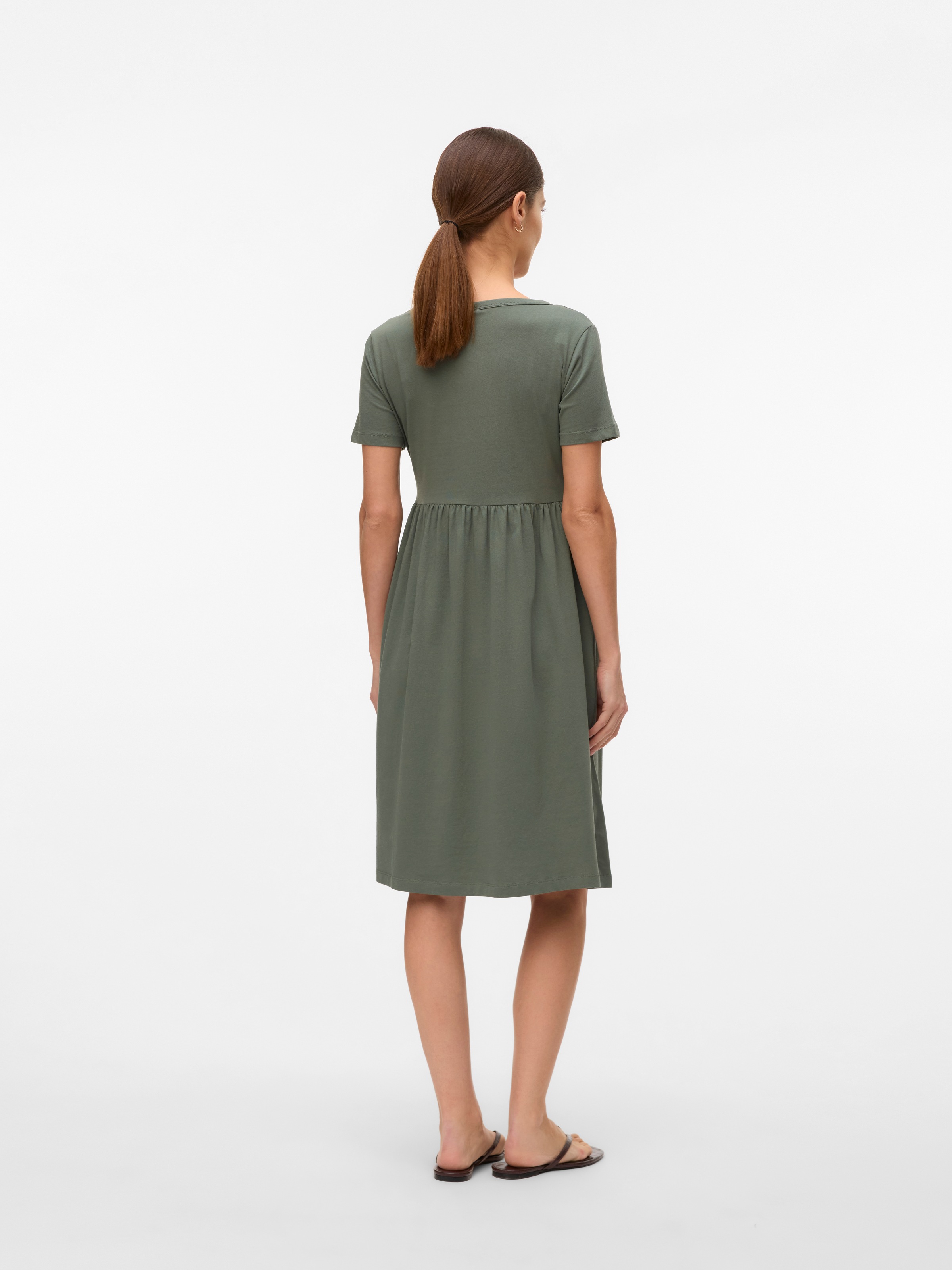 Mamalicious Jerseykleid "MLMIA SS JRS ABK SKATER DRESS NOOS" günstig online kaufen