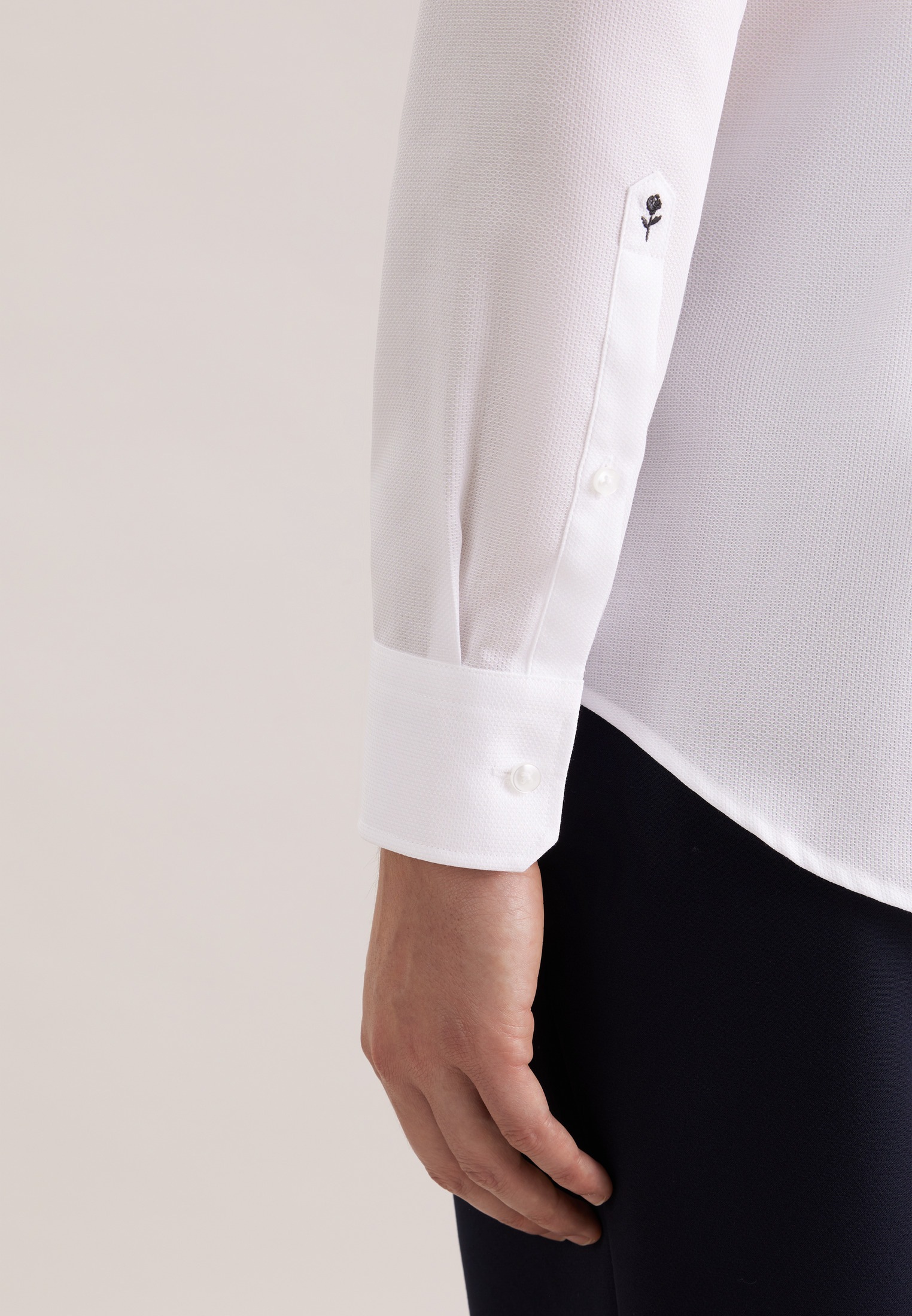 Seidensticker Shaped Fit Shirt White 41 3