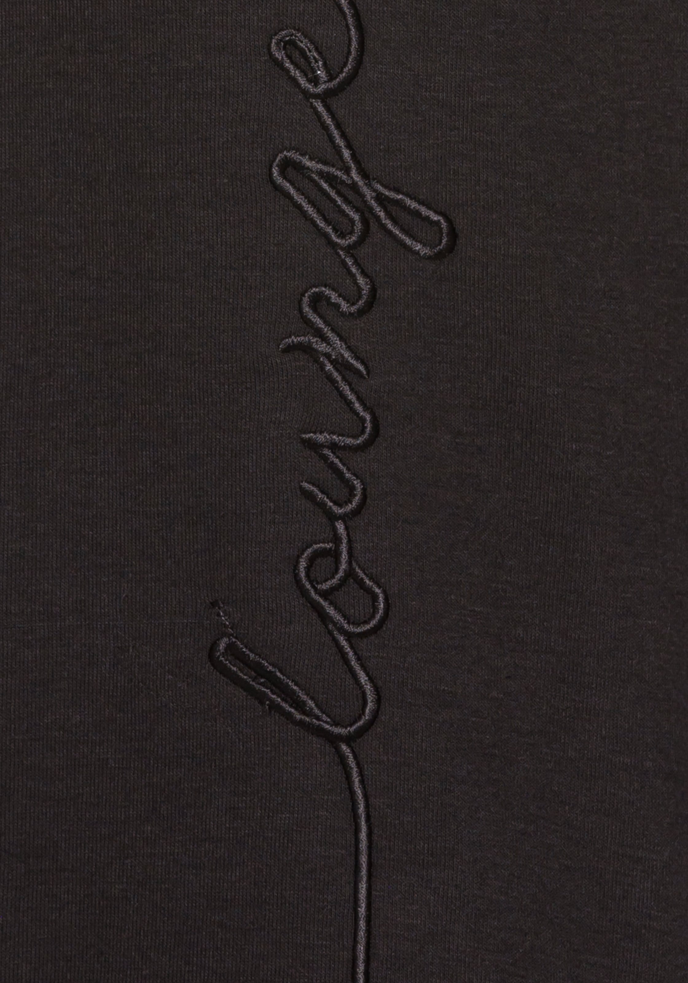 Vivance Longsweatshirt, mit Loungewear Stickerei, Loungeshirt