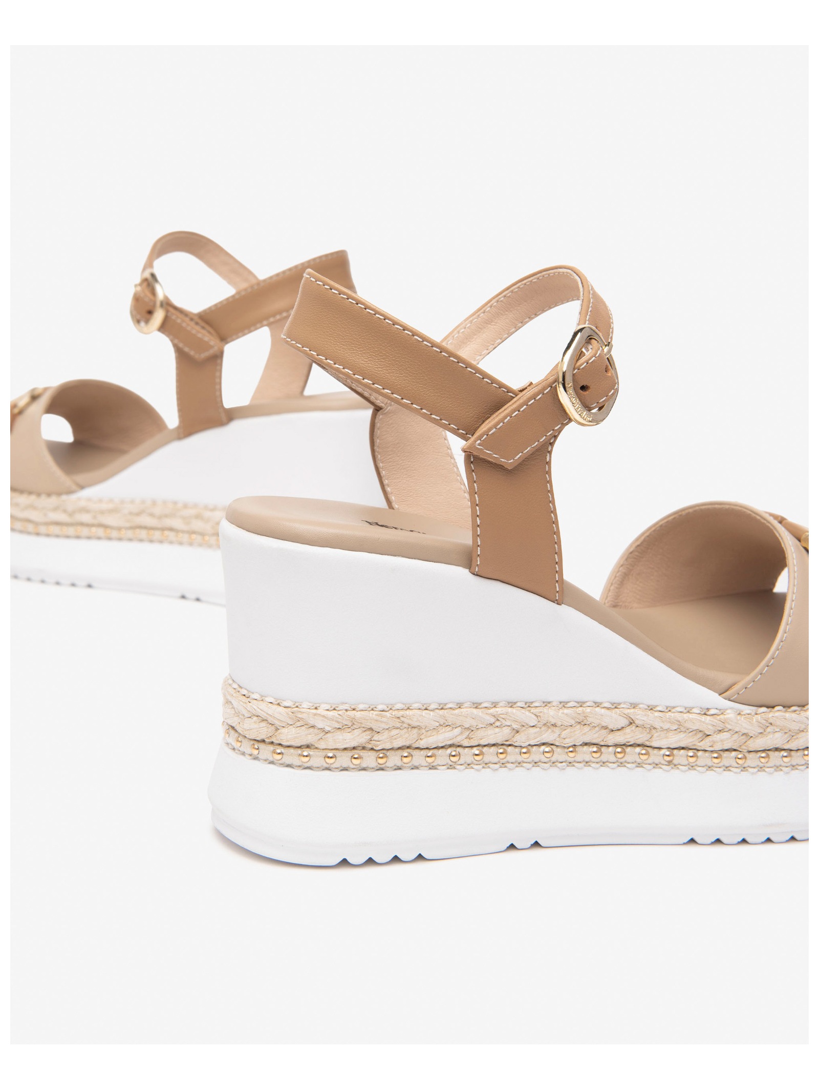 Nero Giardini Keilsandalette »Nero Giardini Sandalen Leder«
