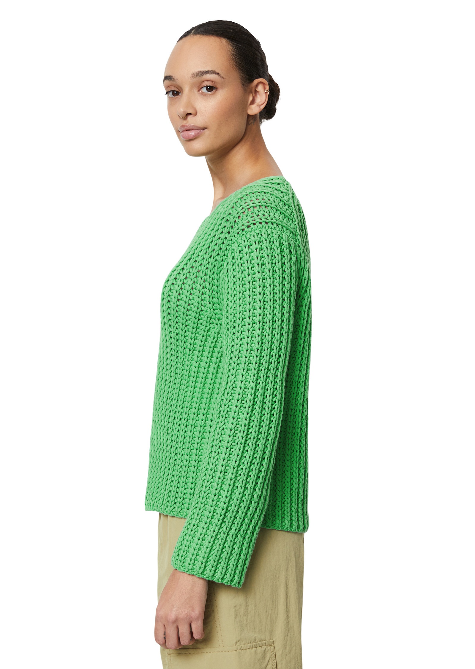 Marc O'Polo Strickpullover »aus Bändchengarn gestrickt«