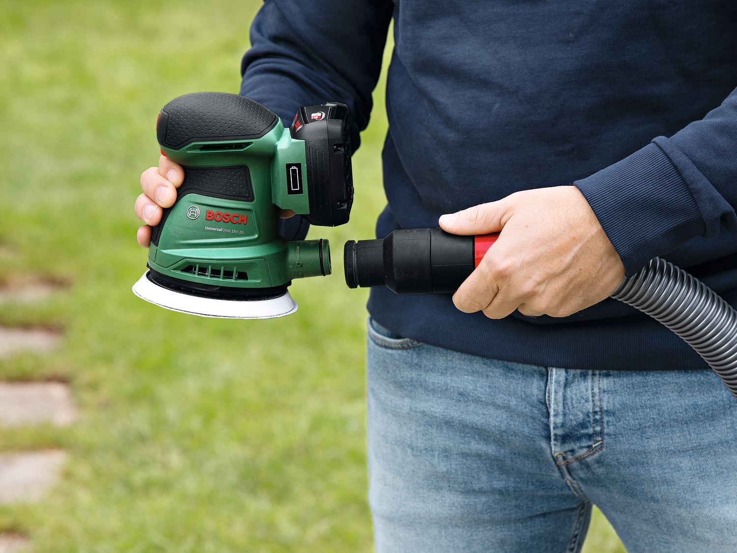 Bosch Home & Garden Akku-Exzenterschleifer »»UniversalOrbit 18V-20««, ohne Akku, ohne Ladegerät
