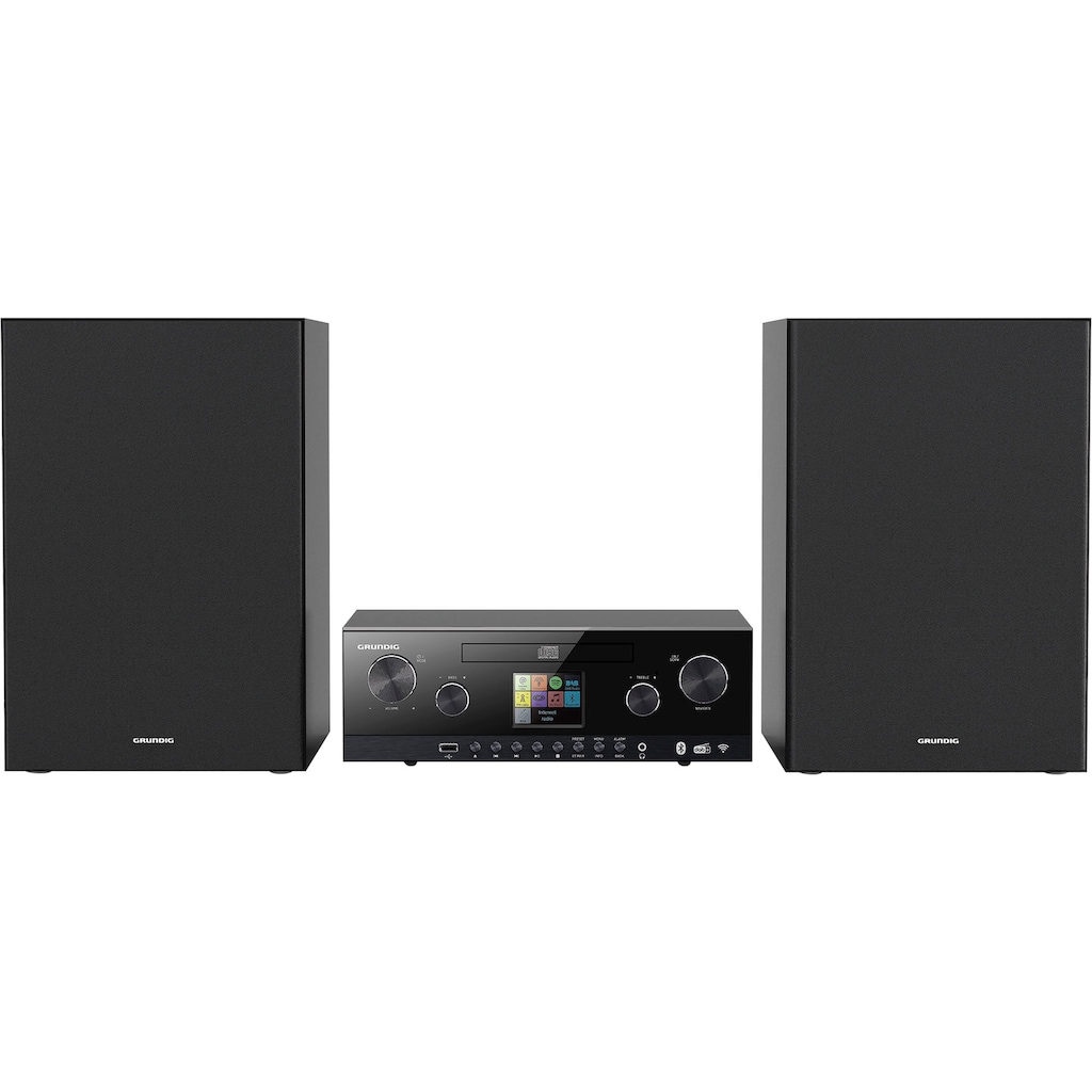 Grundig Microanlage »CMS 5000 BT DAB+ WEB«, (Bluetooth-WLAN Digitalradio (DAB+)-Internetradio 100 W)