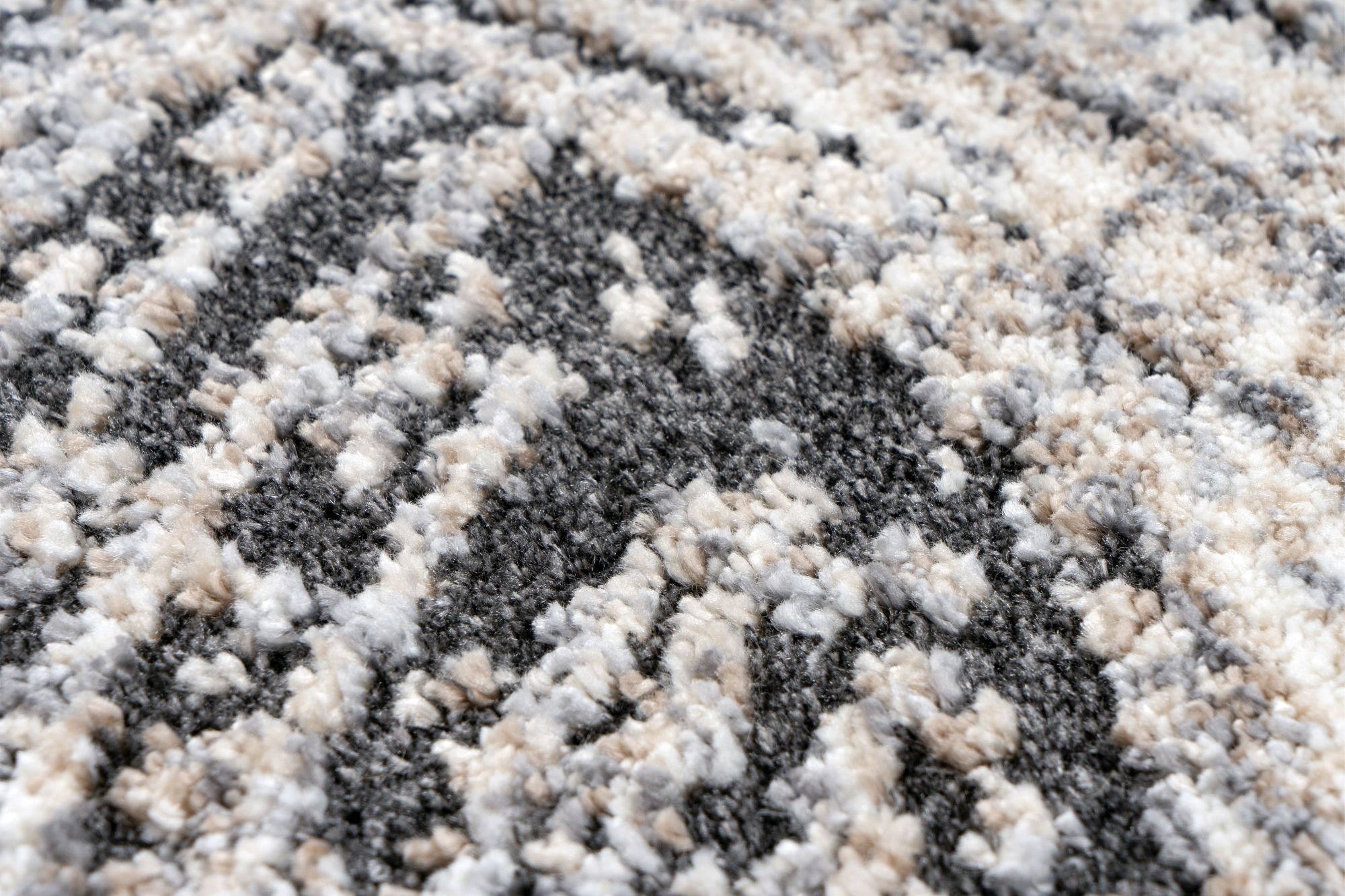 Teppich KAYOOM "Firenze 487", grau, B:200cm H:22mm L:290cm, Polypropylen, Teppiche, Teppich, Kurzflor, Modernes Muster, Fußbodenheizungsgeeignet, Wohnzimmer 3