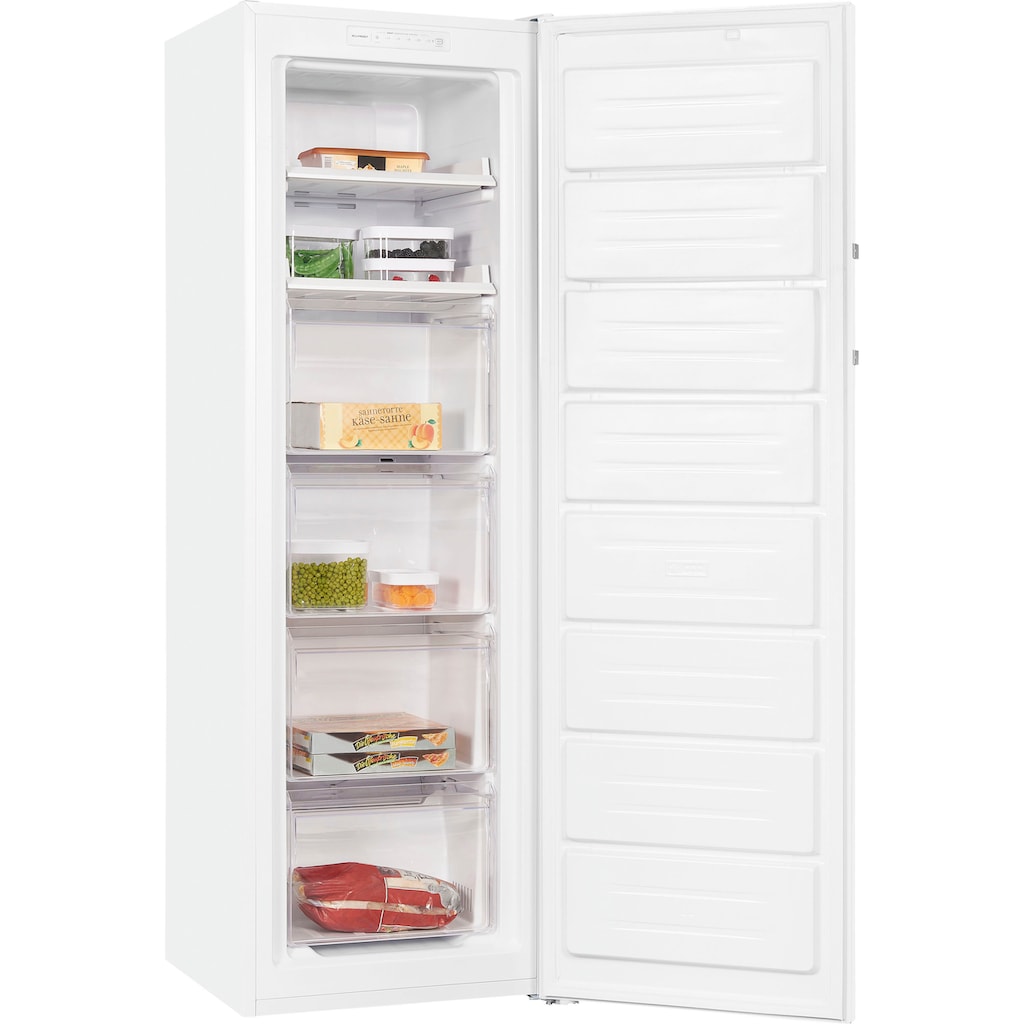 exquisit Gefrierschrank »GS271-NF-H-040D weiss«, 170,5 cm hoch, 54 cm breit