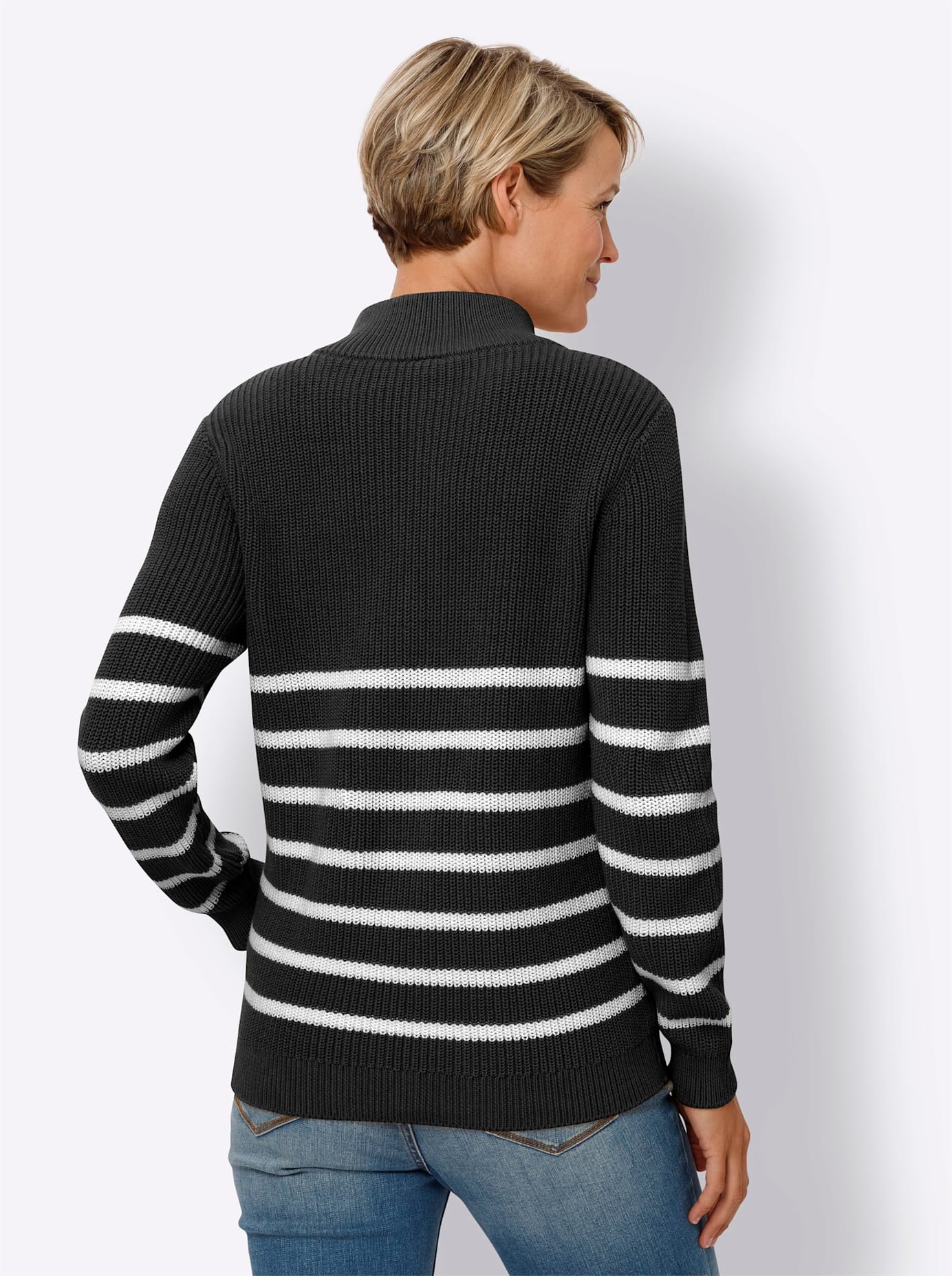 Classic Strickpullover »Langarm-Pullover«