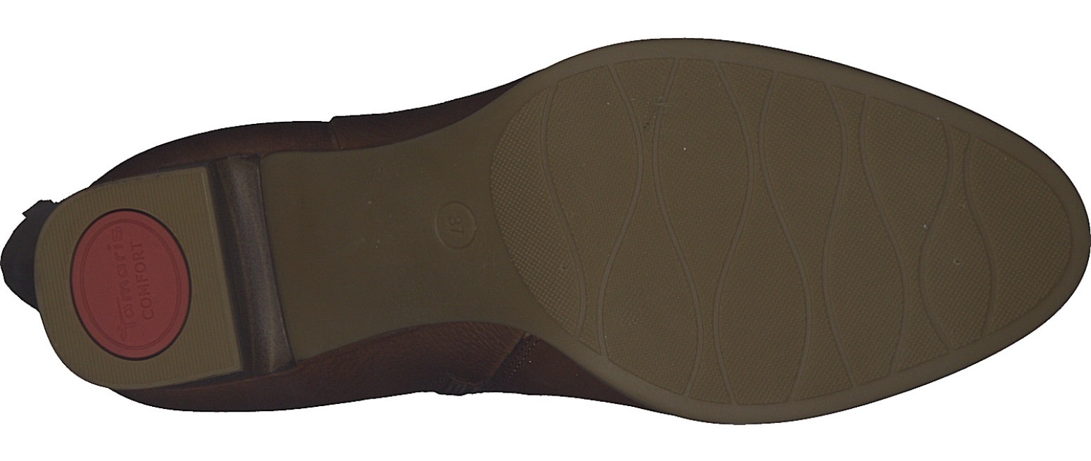 Tamaris COMFORT Stiefel, mit kleinem Logoemblem, Schafthöhe ca. 37 cm