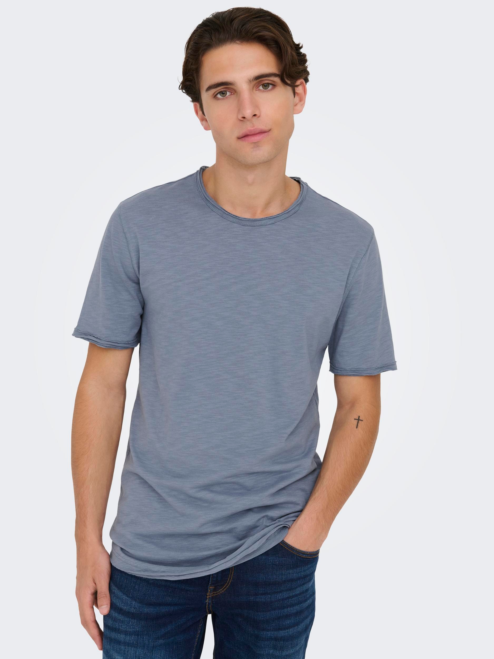 ONLY & SONS "ONSBENNE LONGY SS TEE NF 7822 NOOS" günstig online kaufen