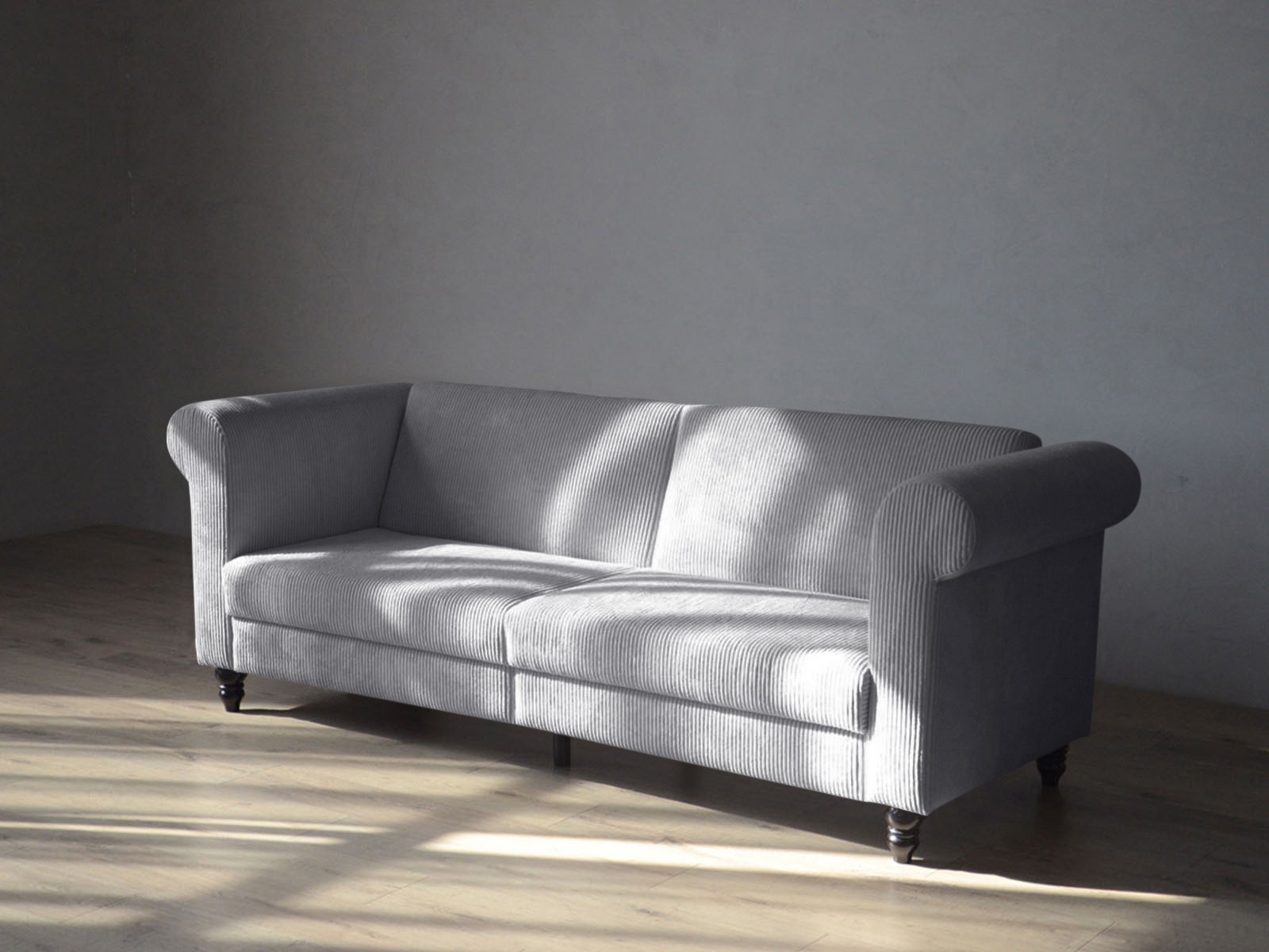 Dorel Home 3-Sitzer »Felix II, Schlafsofa 236cm, (Liegefläche 108x190cm), Rückenlehne«, 3-fach verstellbar, Sitzhöhe 46 cm, Cord
