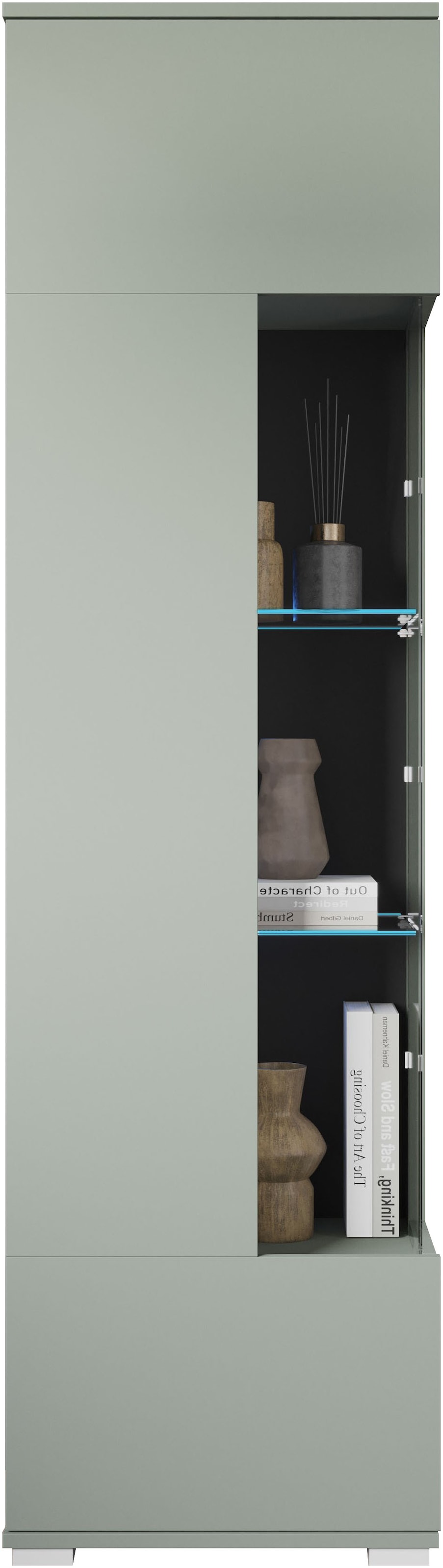 INOSIGN Vitrine »Kenia, stehend und hängend«, (1 St.), Vitrineschrank mit Glastüren 160 cm Höhe