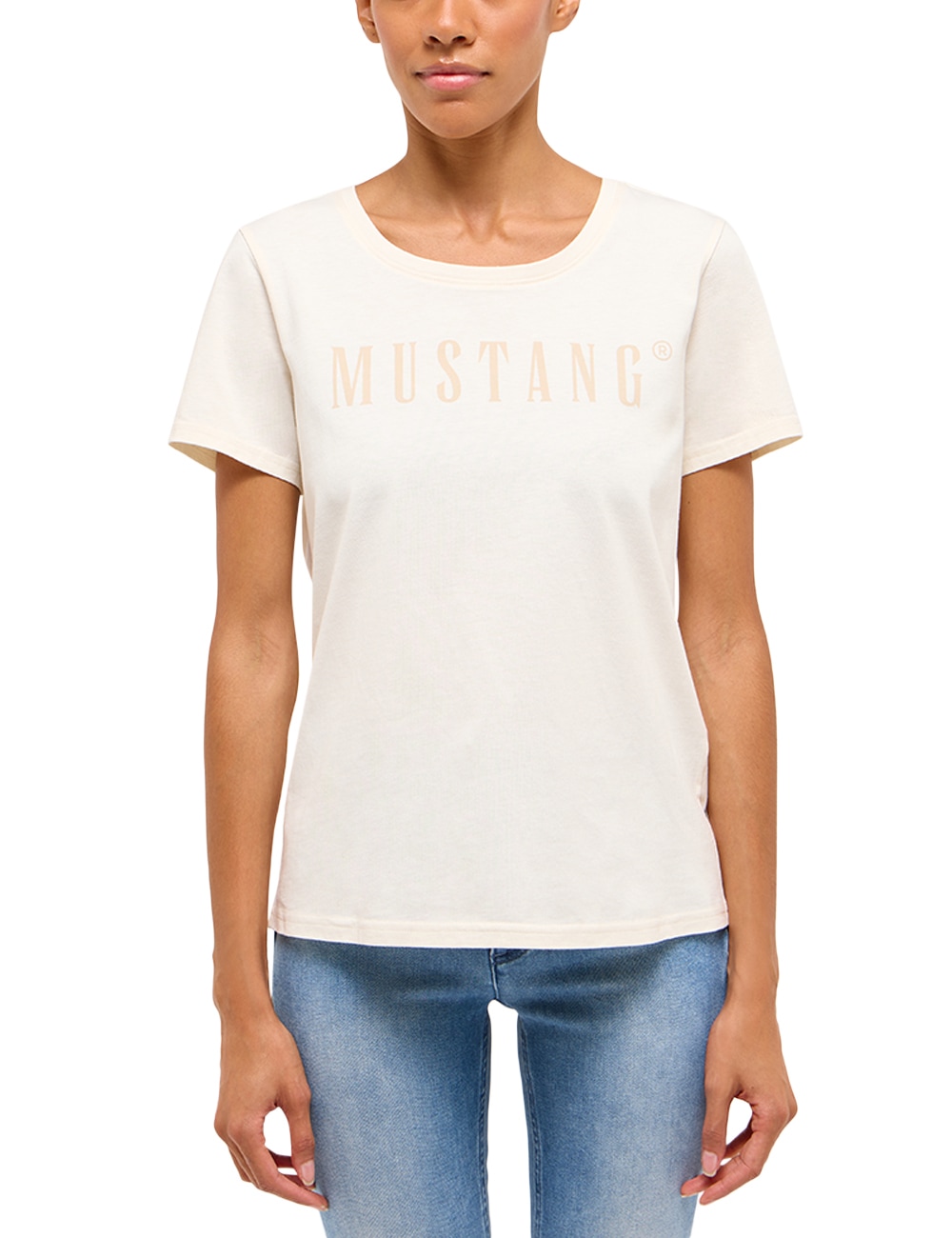 MUSTANG Kurzarmshirt "Damen Style Alma"