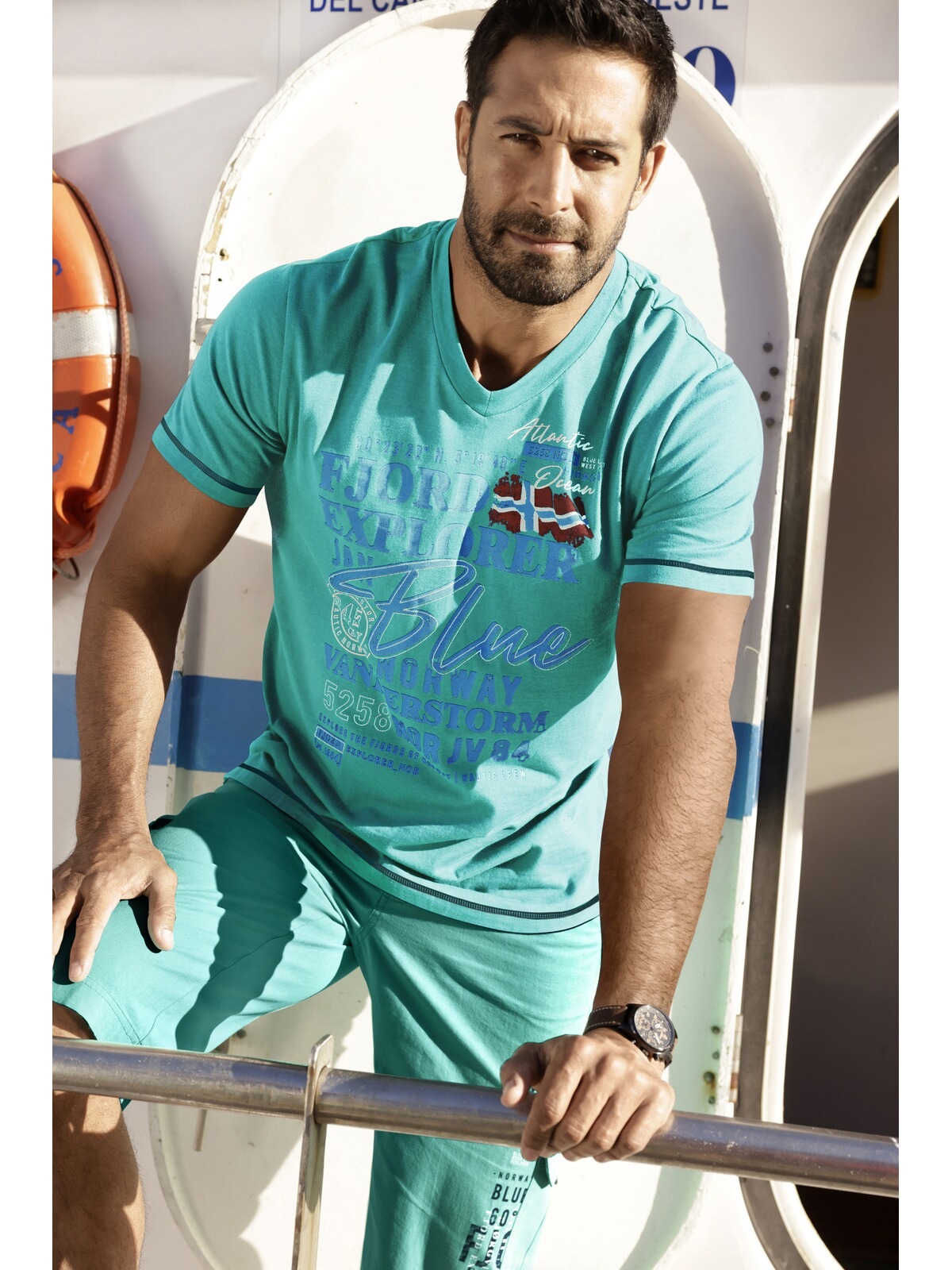 Thumbnail - Jan Vanderstorm T-Shirt "T-Shirt NORDGER"