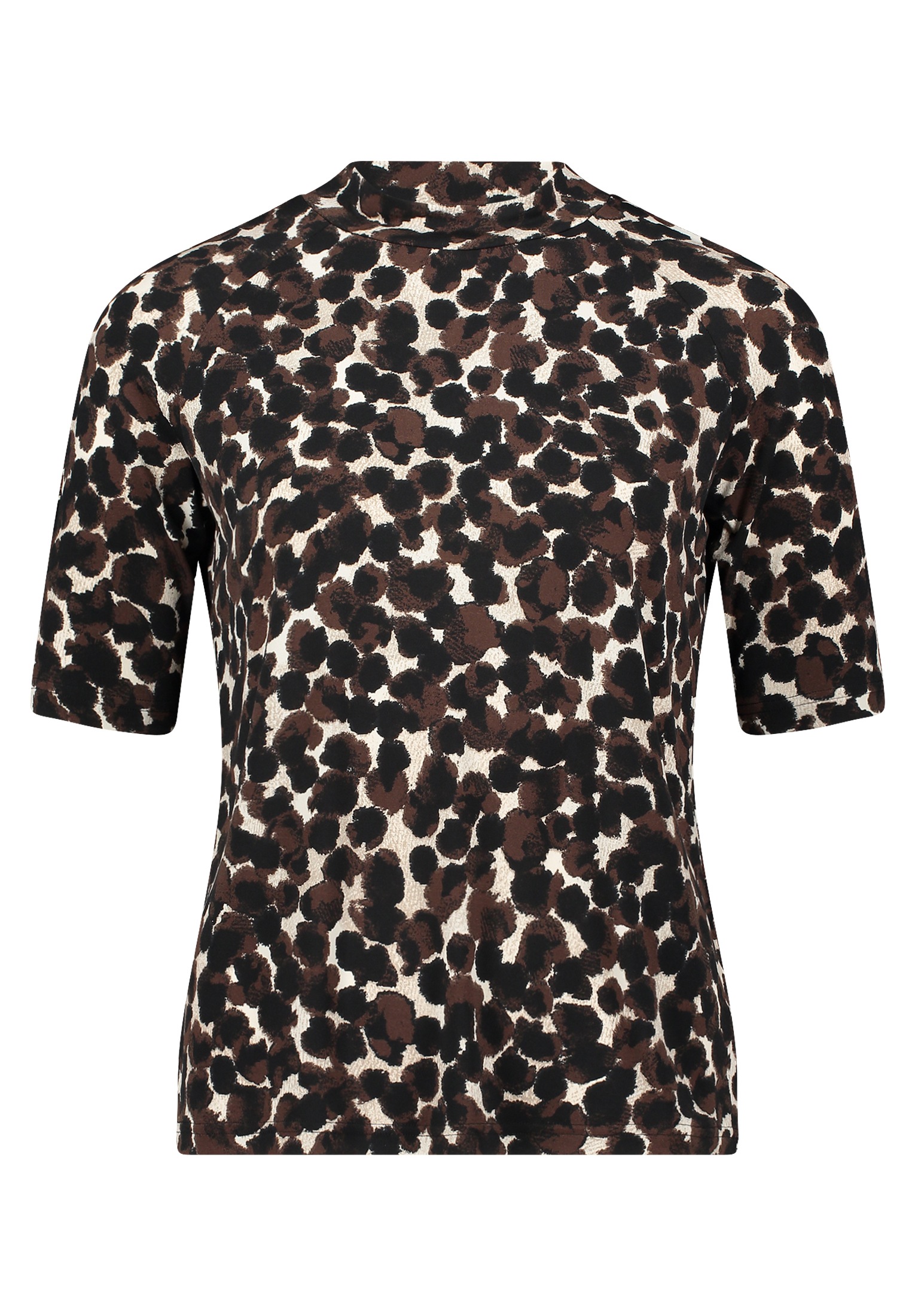 Betty Barclay Kurzarmshirt "Betty Barclay Damen Printshirt mit Stehkragen" günstig online kaufen