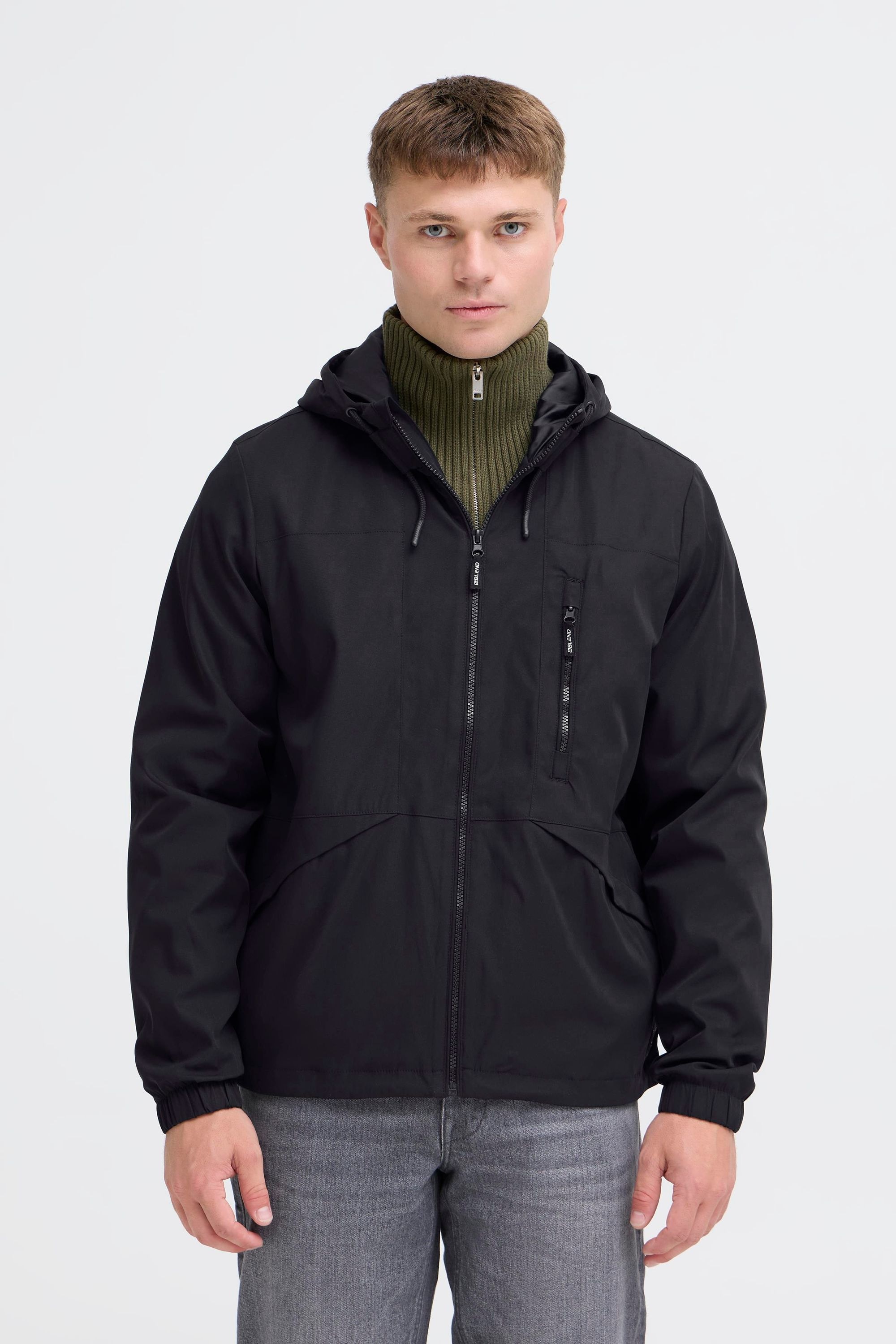 Blend Windbreaker "BHEfik" mit Kapuze Stylischer Windbreaker mit Taschen günstig online kaufen