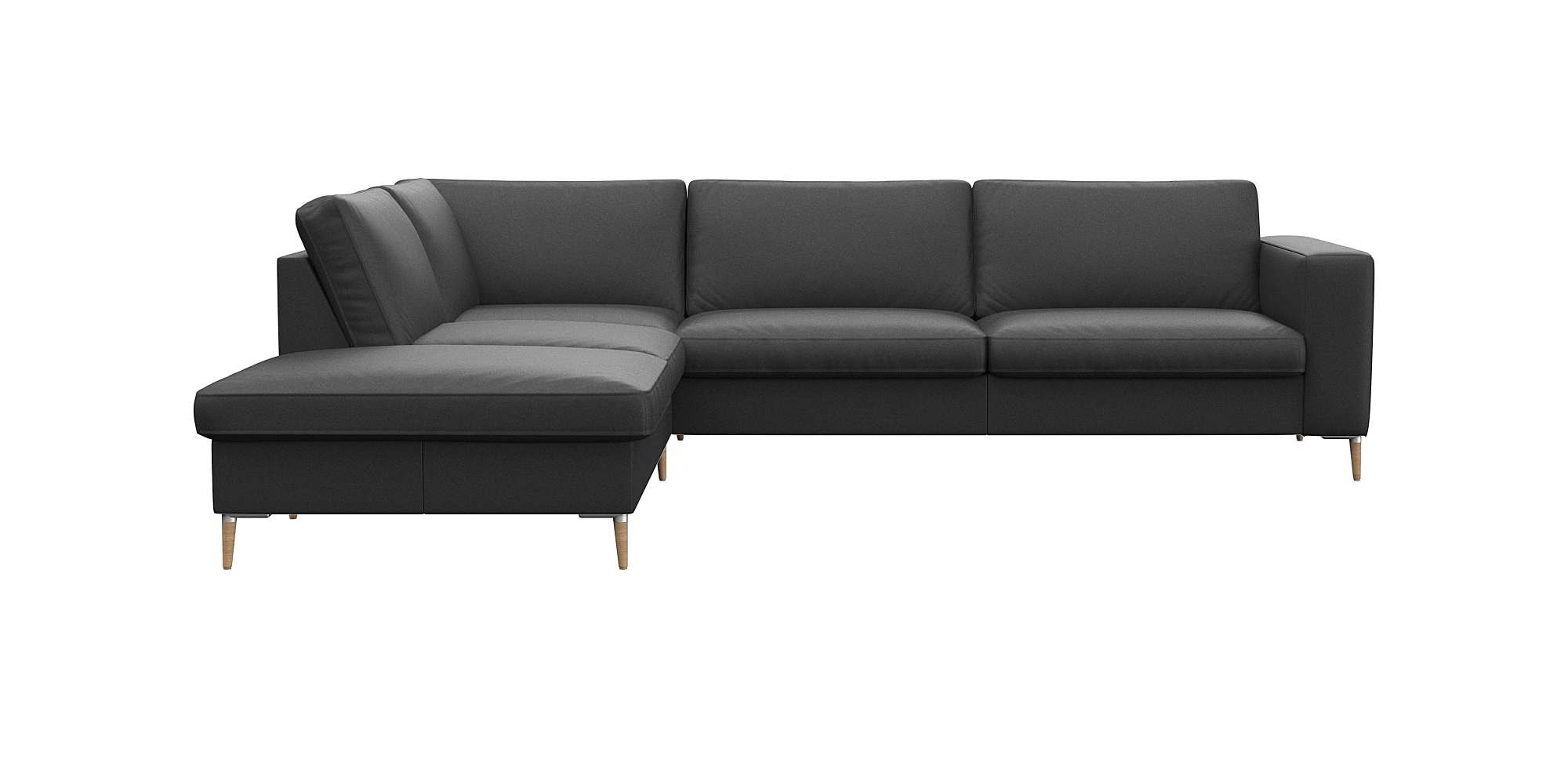 FLEXLUX Ecksofa "Fiore, Sitzaufbau mit hochwertigem Kaltschaum für mehr Sit günstig online kaufen