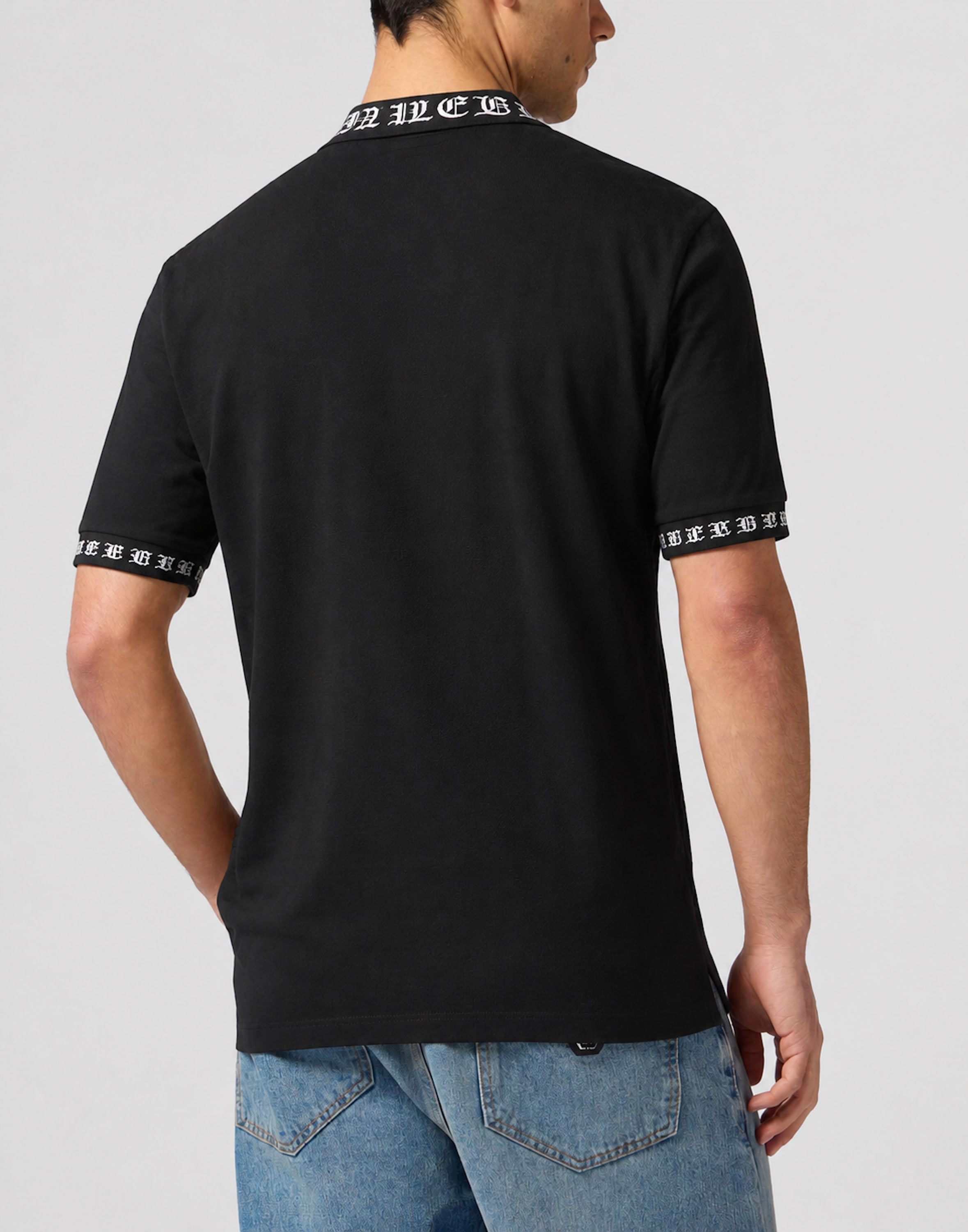 PHILIPP PLEIN Poloshirt »Kurzarm-Poloshirt«