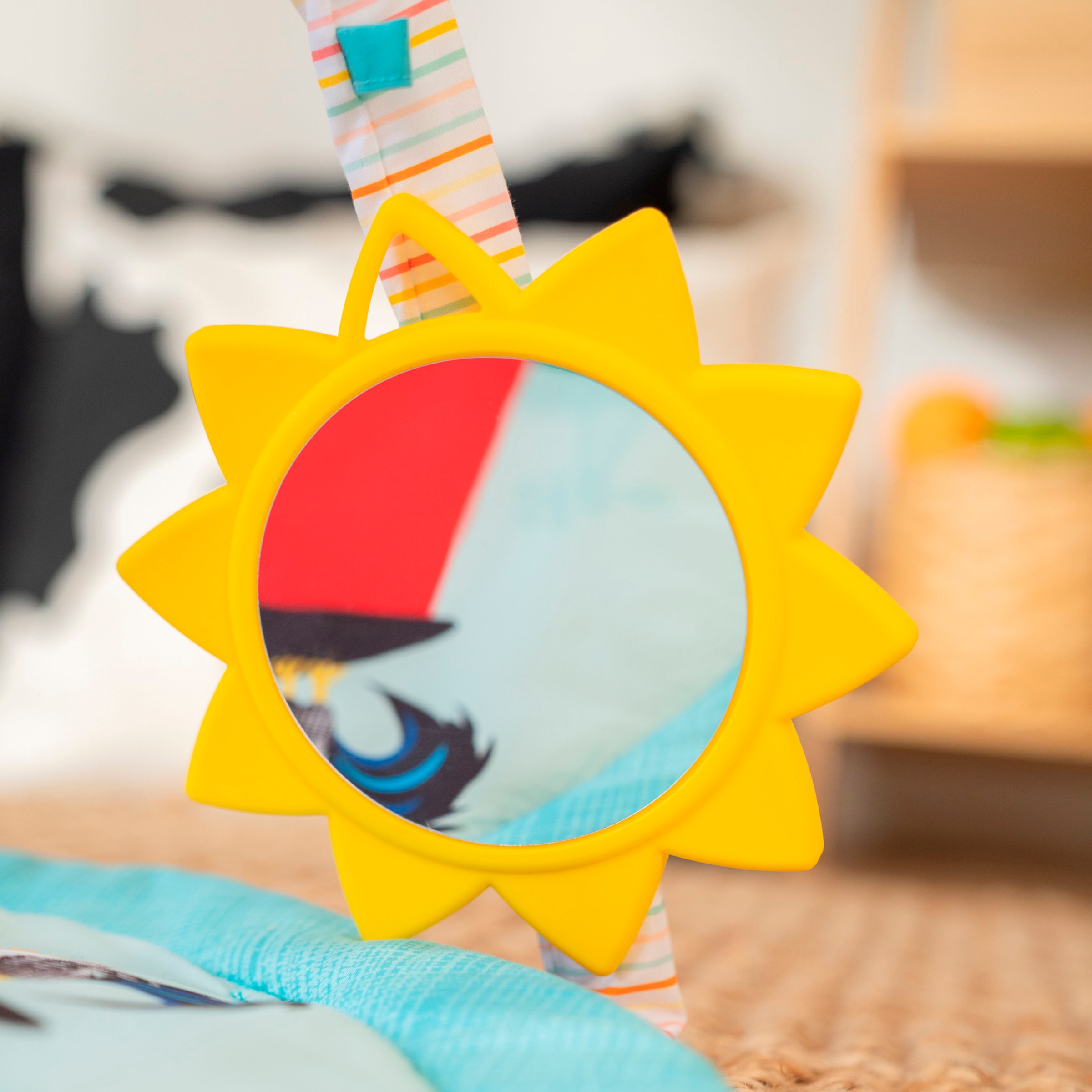 Baby Einstein Spielbogen »Happy Harvest Touch & Feel Activity Gym«, mit Soundeffekt
