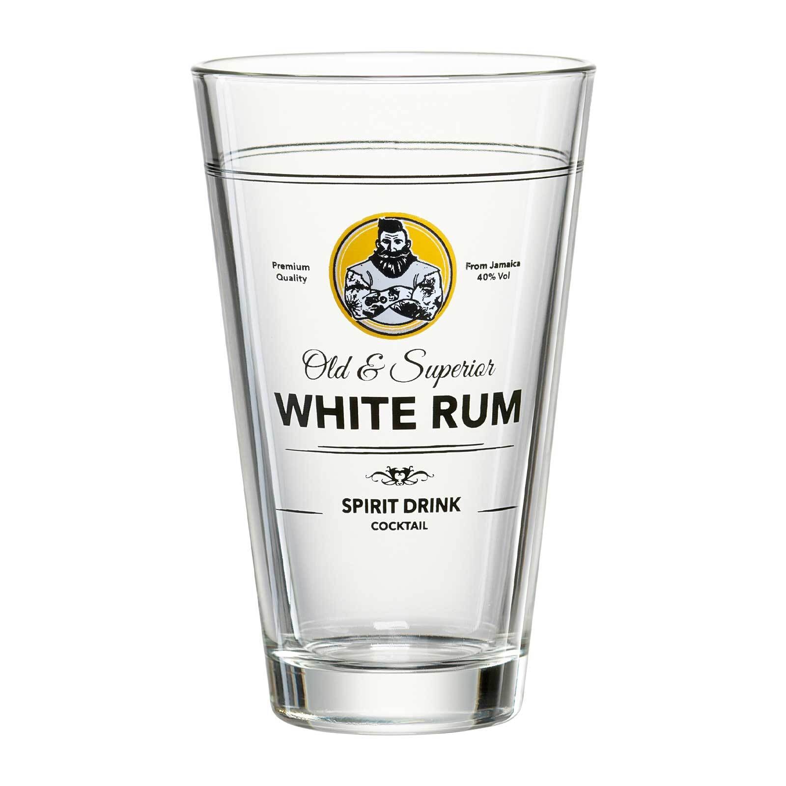 Ritzenhoff & Breker Longdrinkglas »White Rum Becher SPIRITS 330 ml 6er Set transparent«