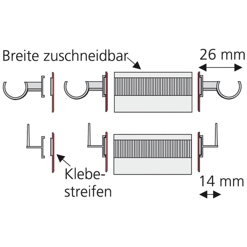 Liedeco Träger, (Set, 2 St.)