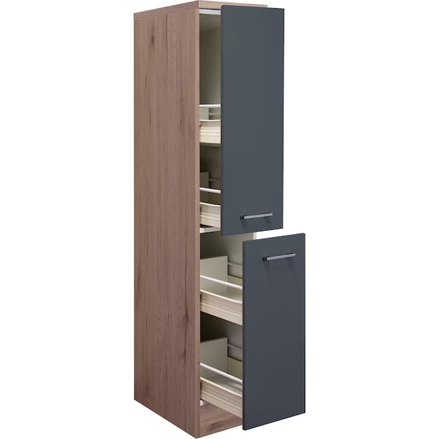 Flex-Well Apothekerschrank »Morena«, (B x H x T) 30 x 161 x 60 cm, mit 4  Ablagen kaufen | BAUR