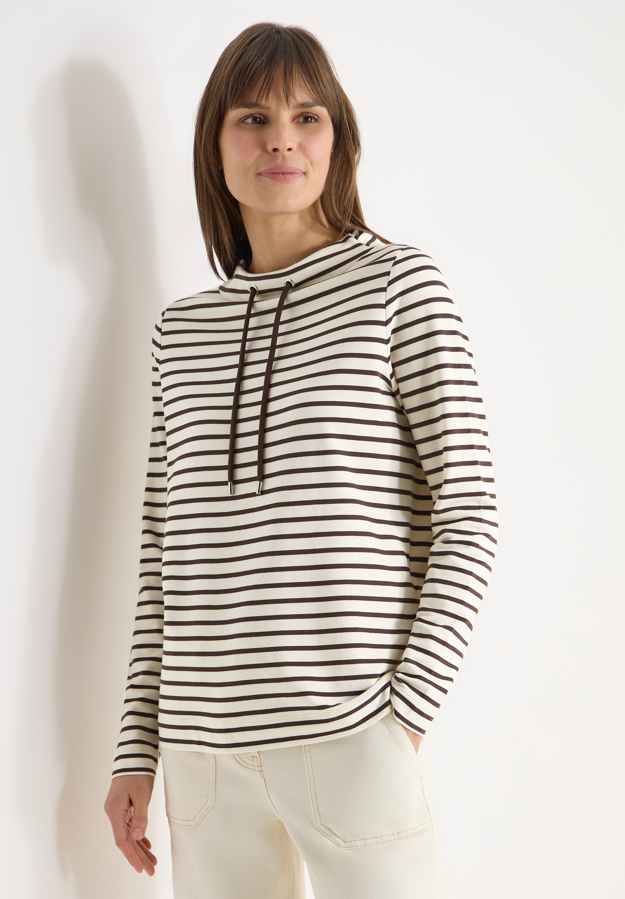 Cecil Langarmshirt im Streifendesign günstig online kaufen