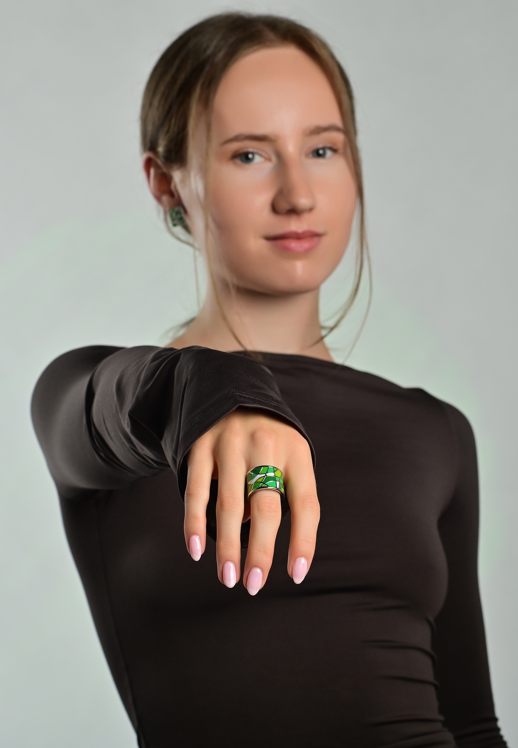 AKZENT Fingerring »Brinda, langlebig«