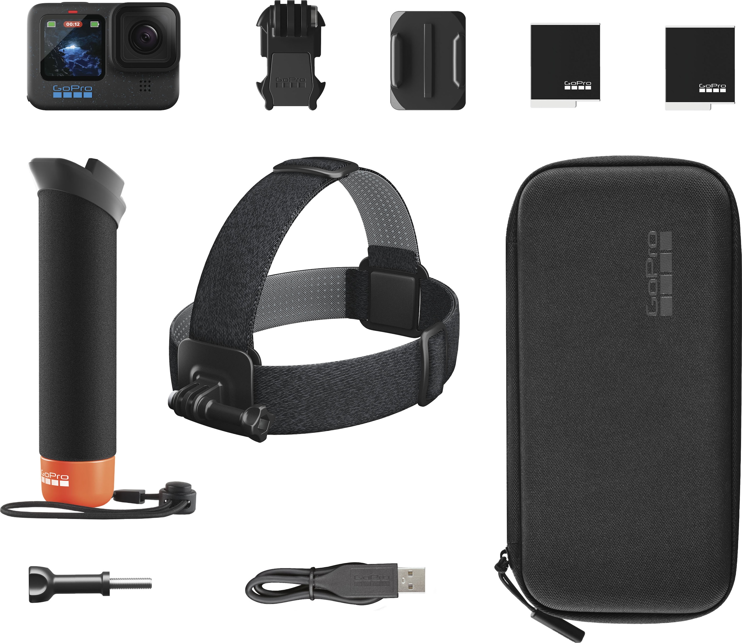 Camcorder »HERO12 Zubehörpaket«, 5,3K, Bluetooth-WLAN (Wi-Fi)