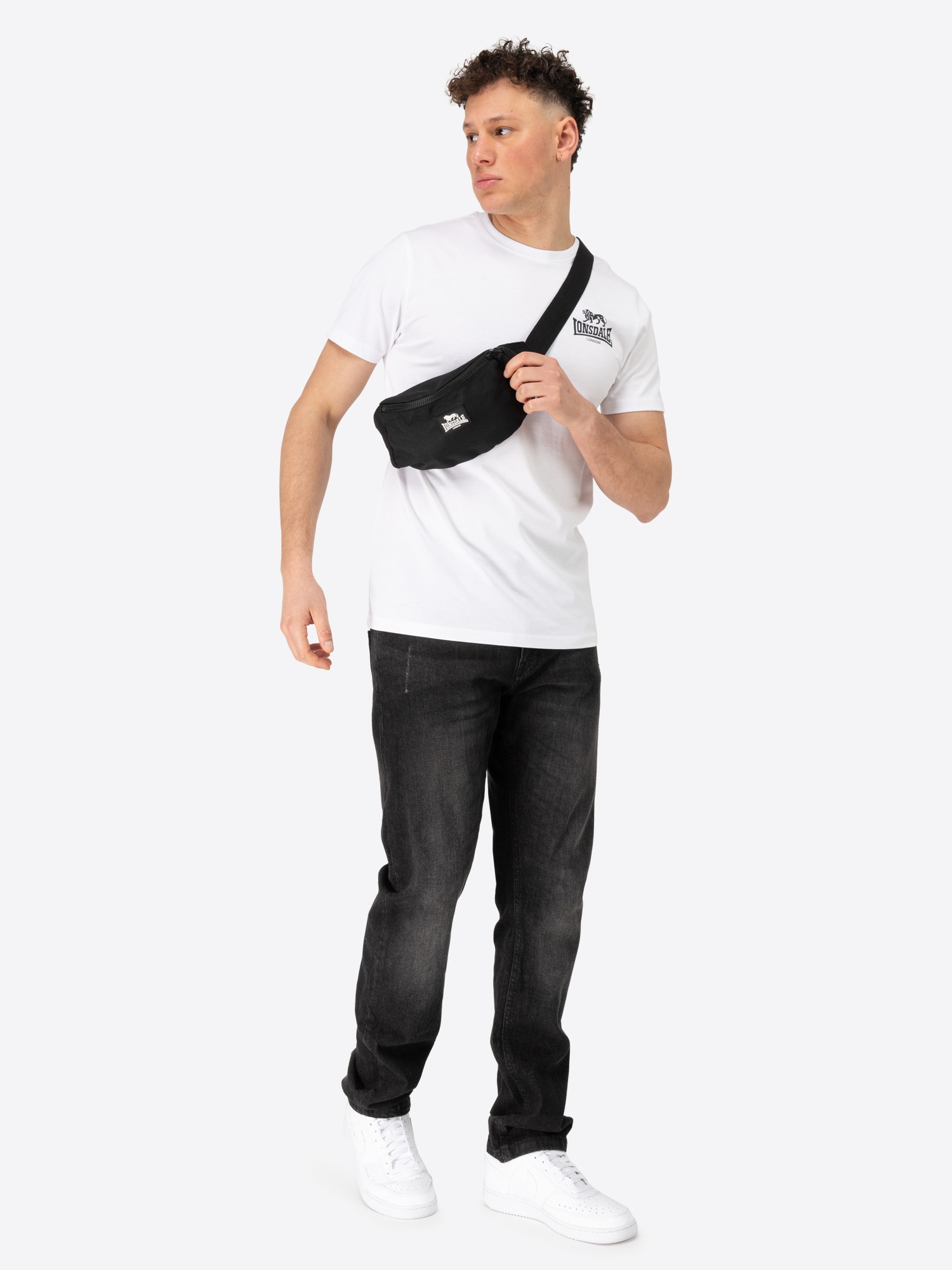 Thumbnail - Lonsdale Gürteltasche "OUSBY" für Erwachsene, aus Polyester, größenverstellbarer Gurt