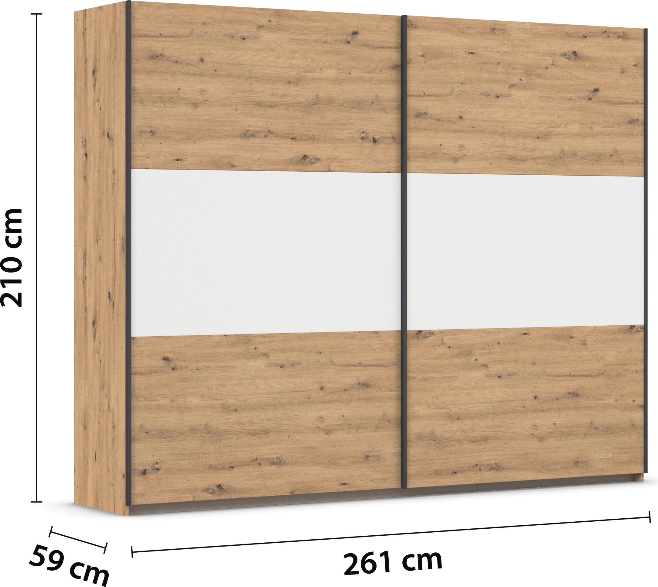 rauch Schwebetürenschrank »Kleiderschrank Schrank Garderobe Garderobenschrank Wäscheschrank NEO«, (in 3 verschiedenen Ausstattungen BASIC/CLASSIC/PREMIUM), mit großzügigem Stauraum und vielfältigen Farbkombinationen