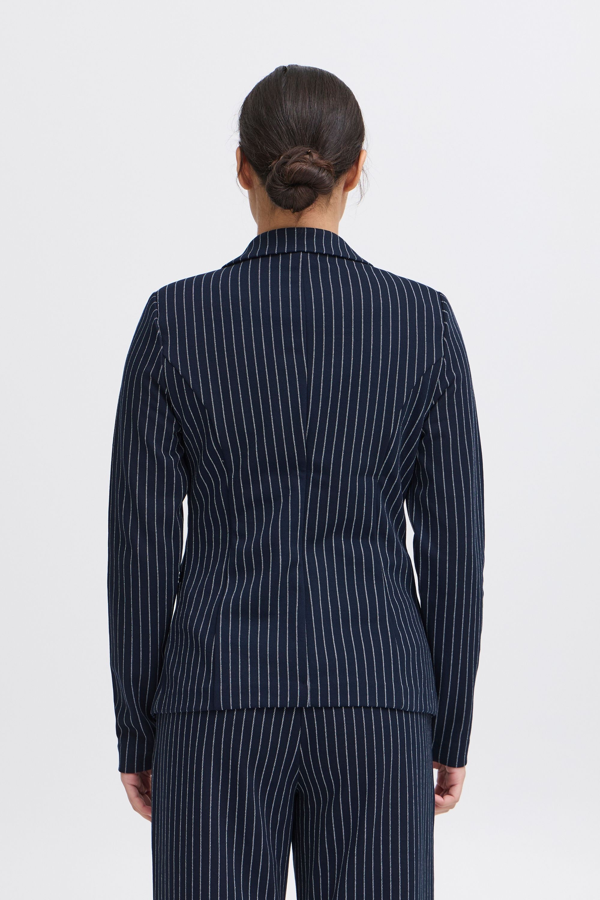 Ichi Kurzblazer »Kurzblazer IXKATE PINSTRIPED BL«