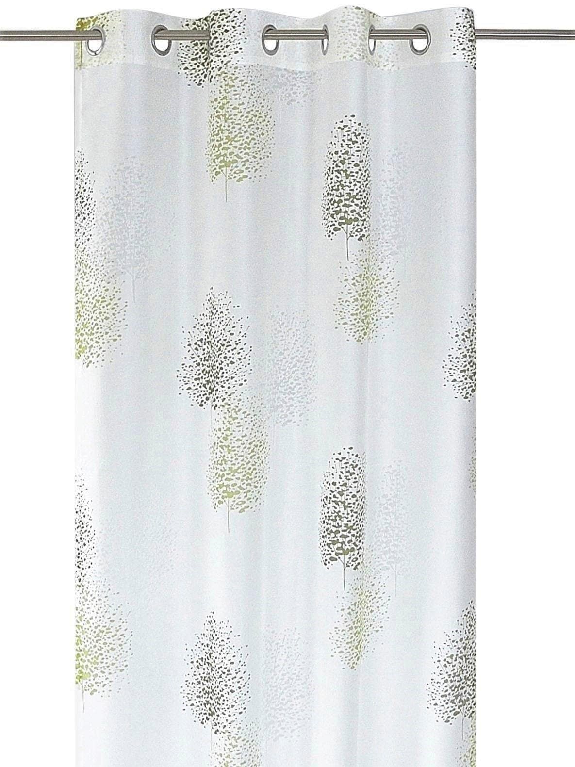 Kutti Vorhang »Belinda«, (1 St.), Gardine, halbtransparent, Ausbrenner,  bedruckt, Viskose-Polyester bestellen | BAUR