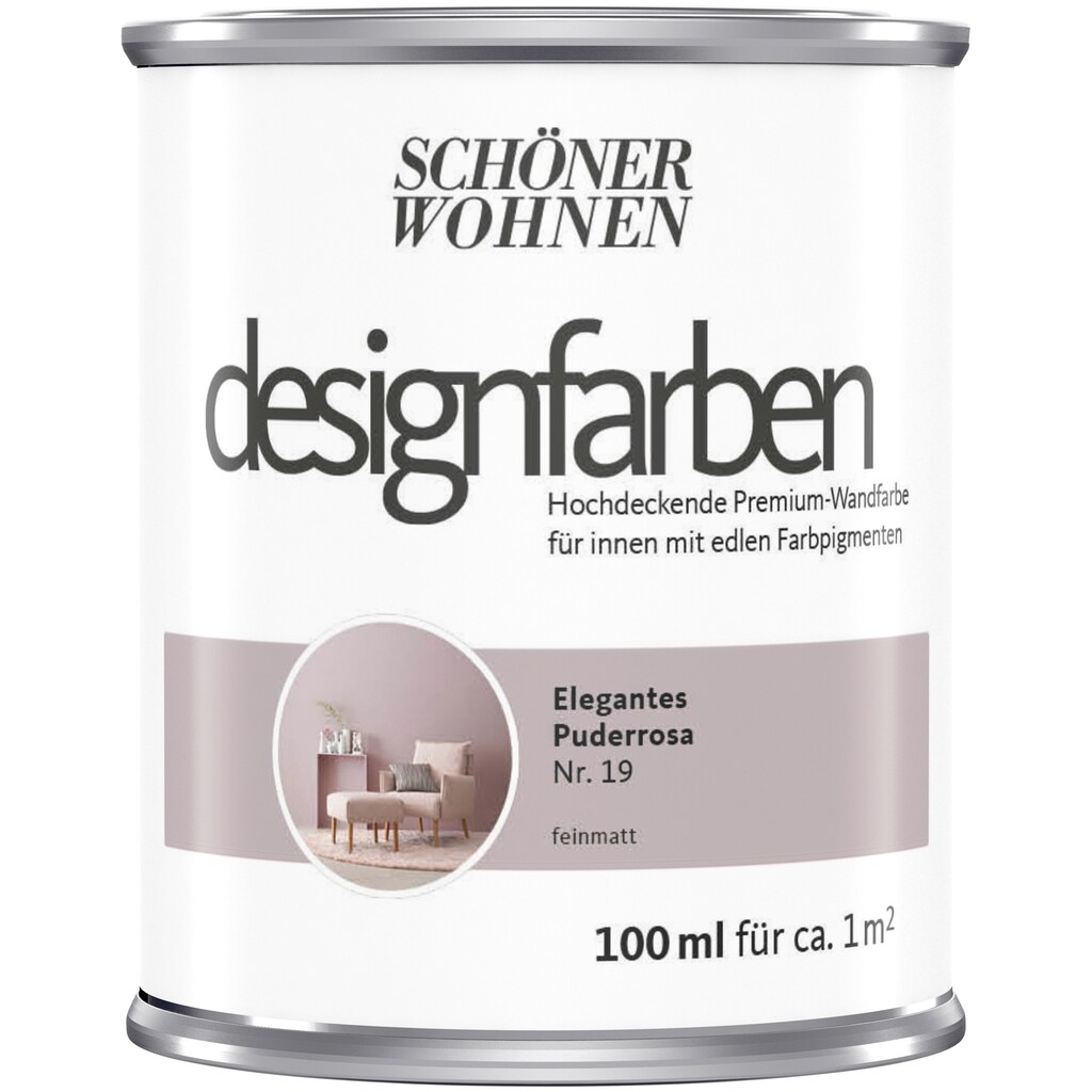 SCHÖNER WOHNEN FARBE Wand- und Deckenfarbe »designfarben«