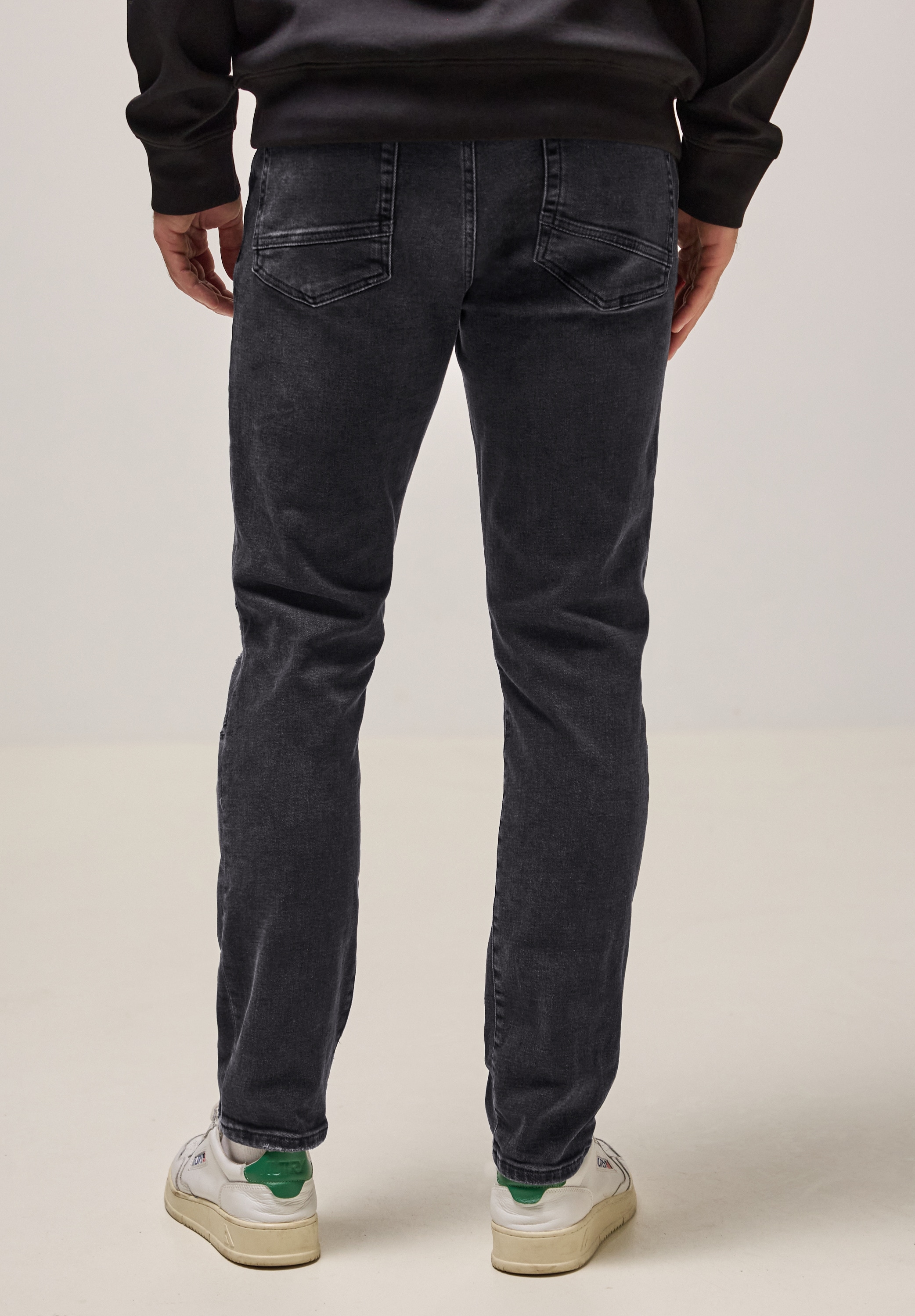 Slim-fit-Jeans, Middle Waist