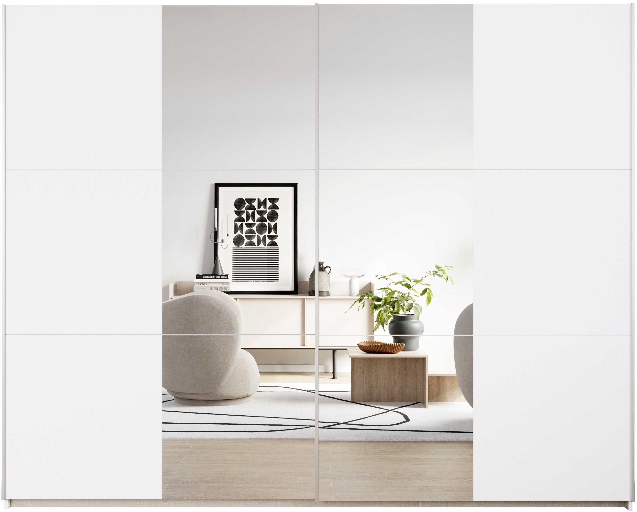 rauch Schwebetürenschrank "Kleiderschrank Drehtürenschrank Schrank Garderob günstig online kaufen