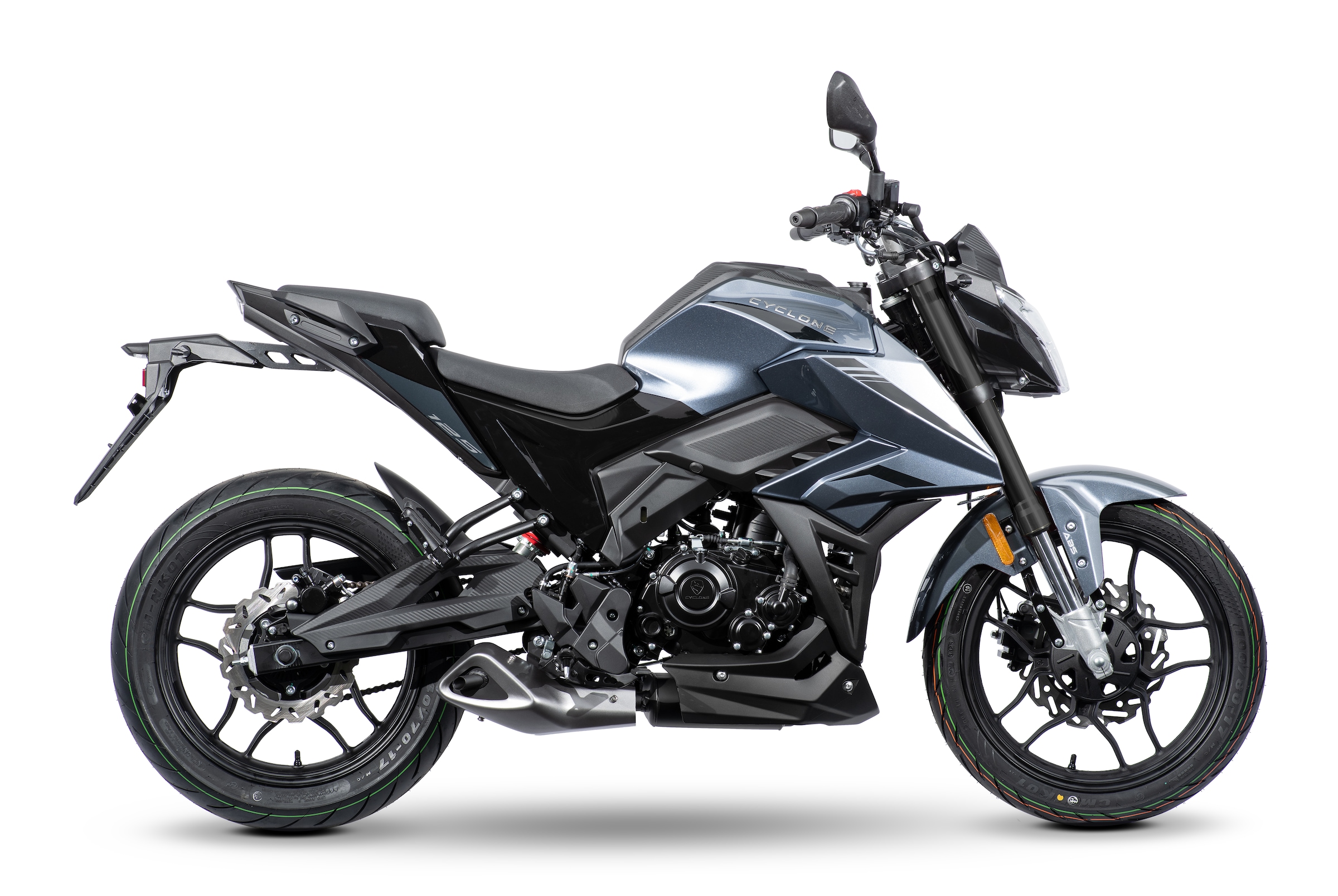 Cyclone Motorrad »Batllo5, 125, E5+, Naked« 124 cm³ 95 km/h Euro 5+ 15 11 kW, 15 PS, ABS, 125er Naked, digitales Cockpit