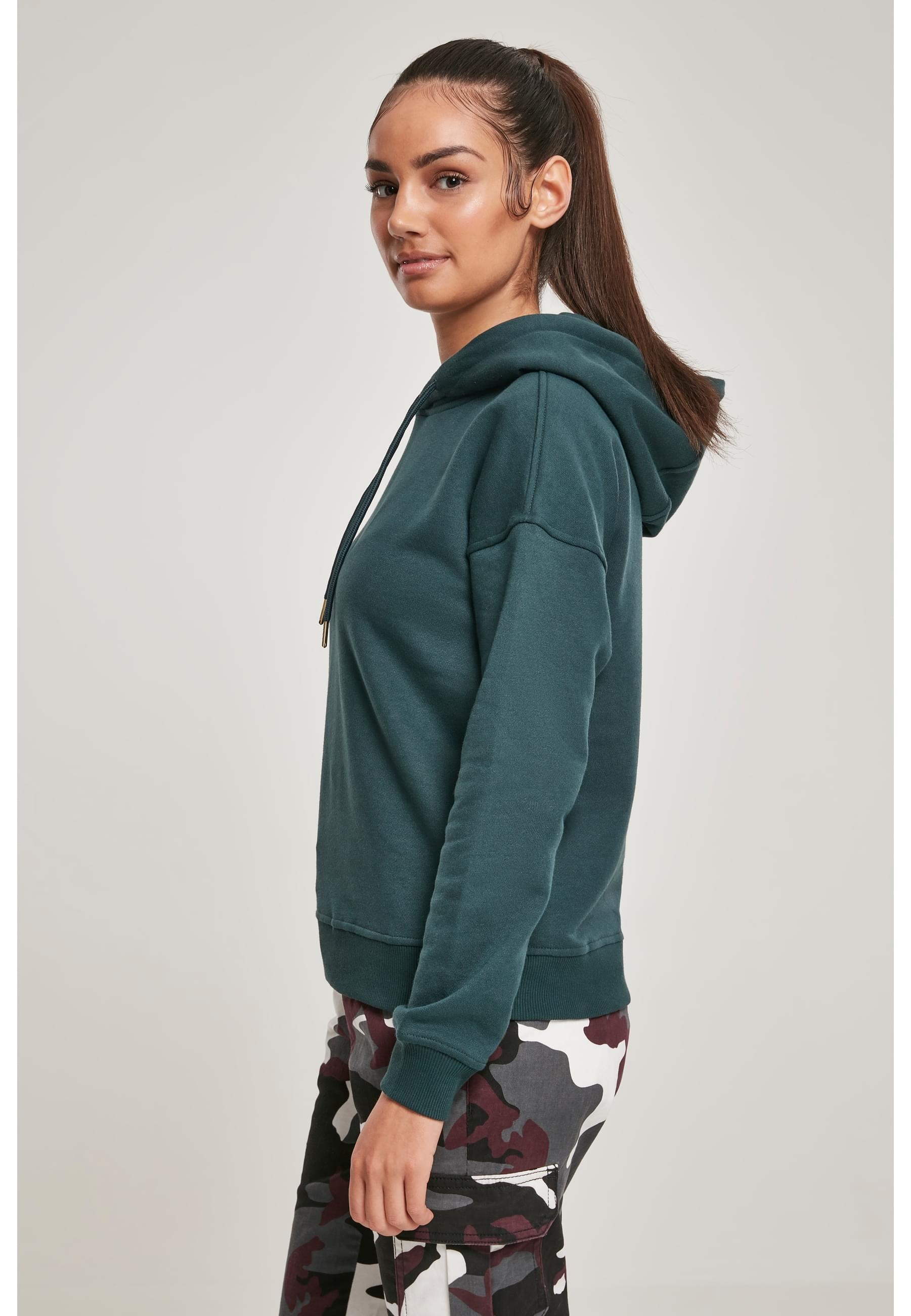URBAN CLASSICS Kapuzenpullover »Urban Classics Damen Ladies Hoody«, (1 tlg.)