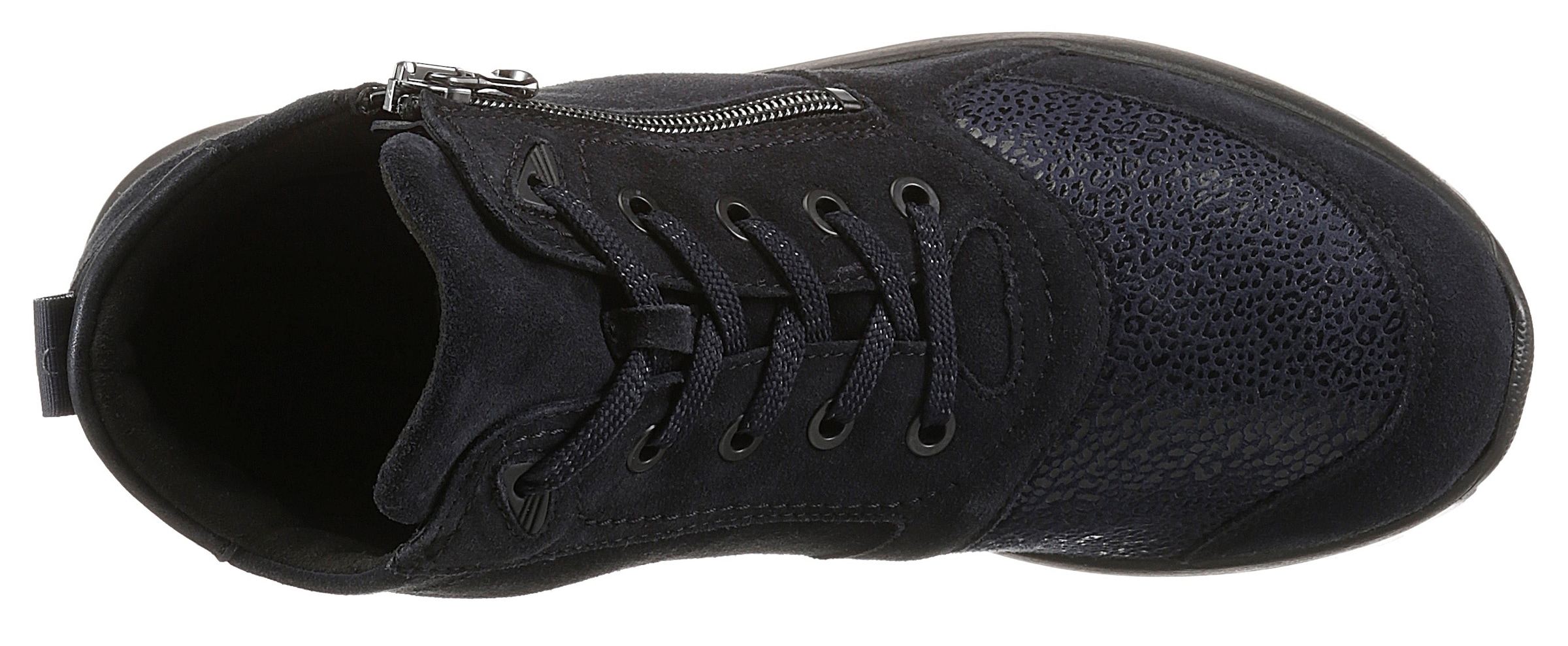 Waldläufer Schnürboots »HIROKO Soft«, Keilboots, Komfortschuh, Bequemschuh mit Orthotritt, G-Weite