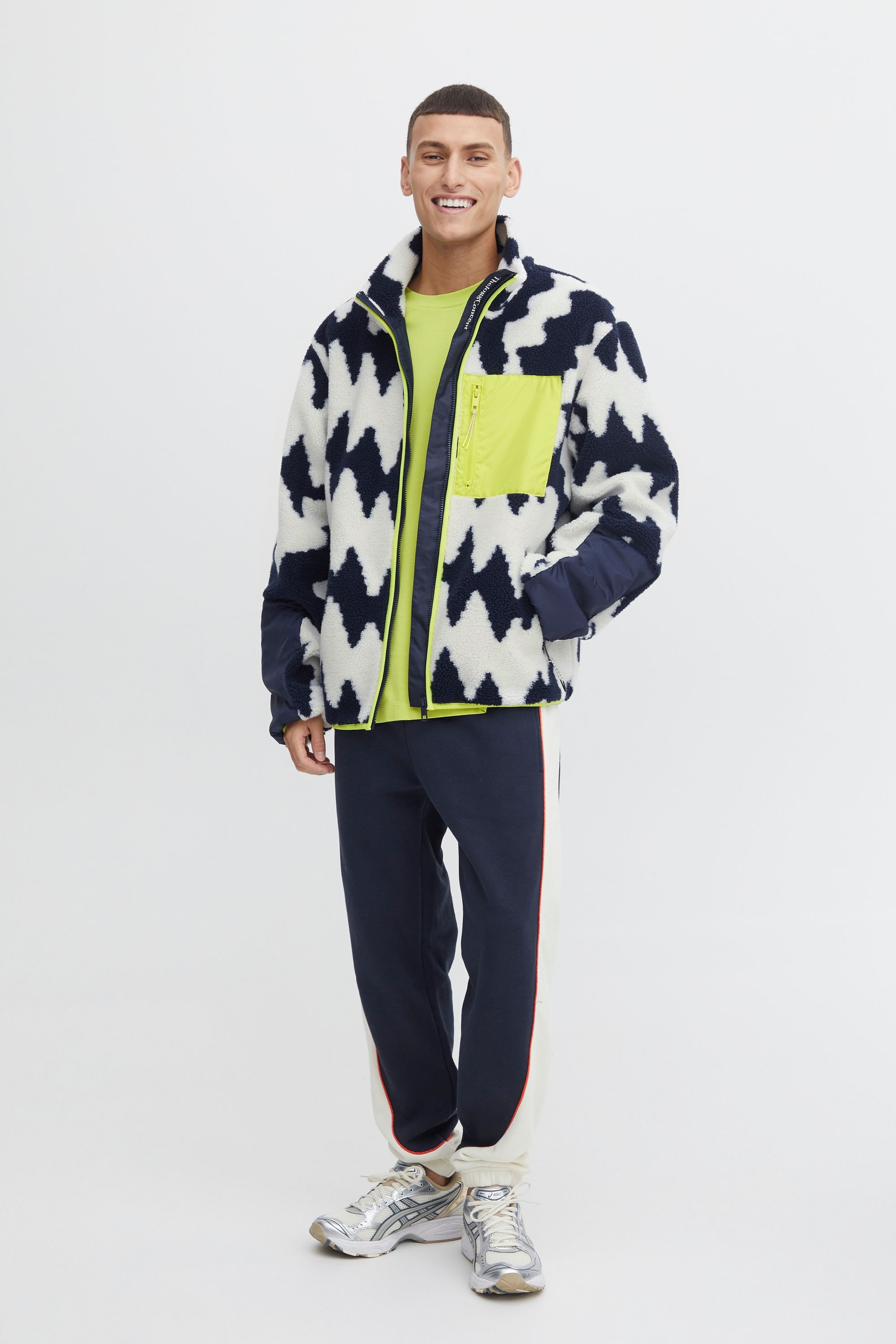 TheJoggConcept Fellimitatjacke »Fellimitatjacke JCMBerra«