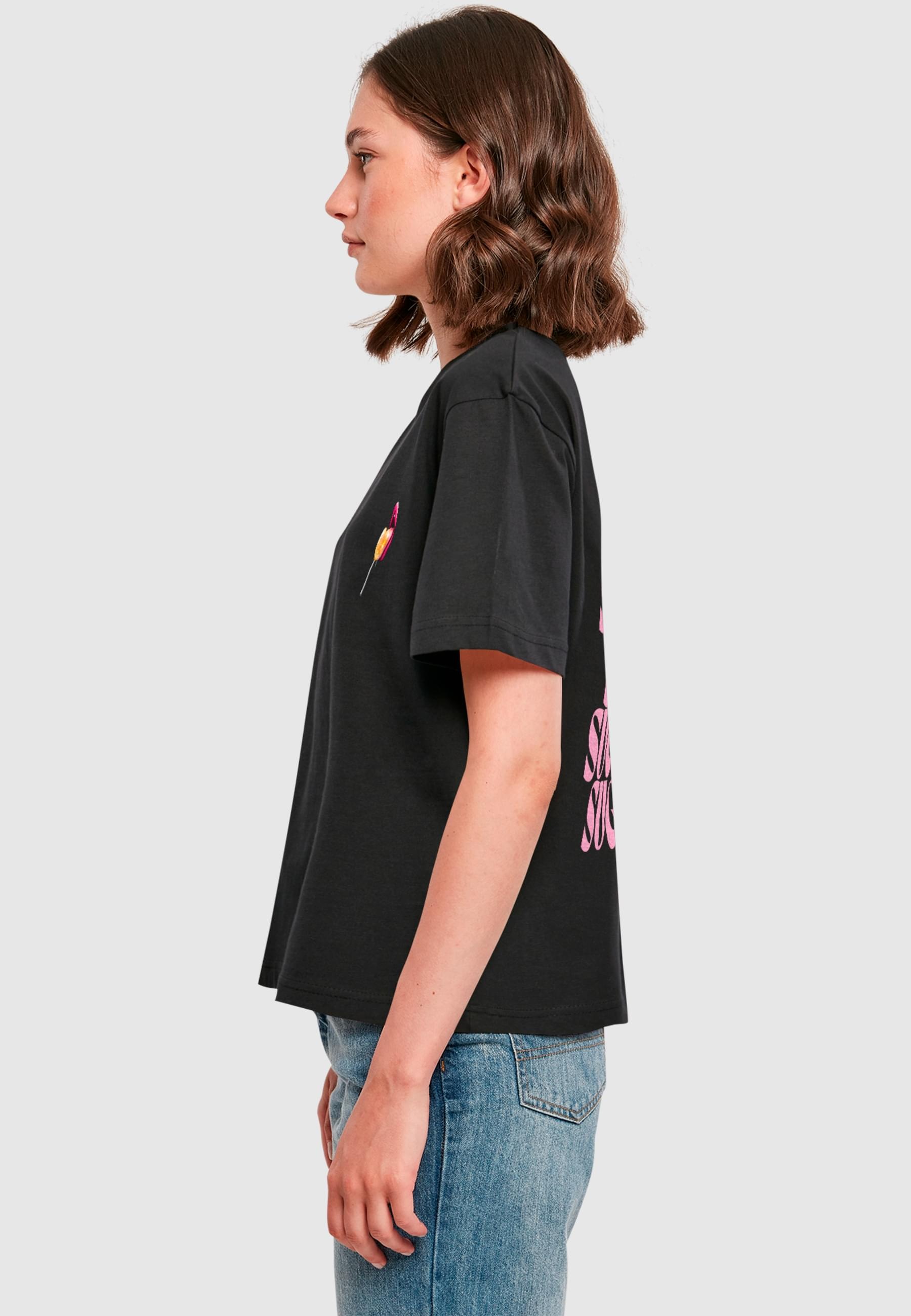 Miss Tee T-Shirt »Miss Tee Damen Sugar Bomb Tee«, (1 tlg.)