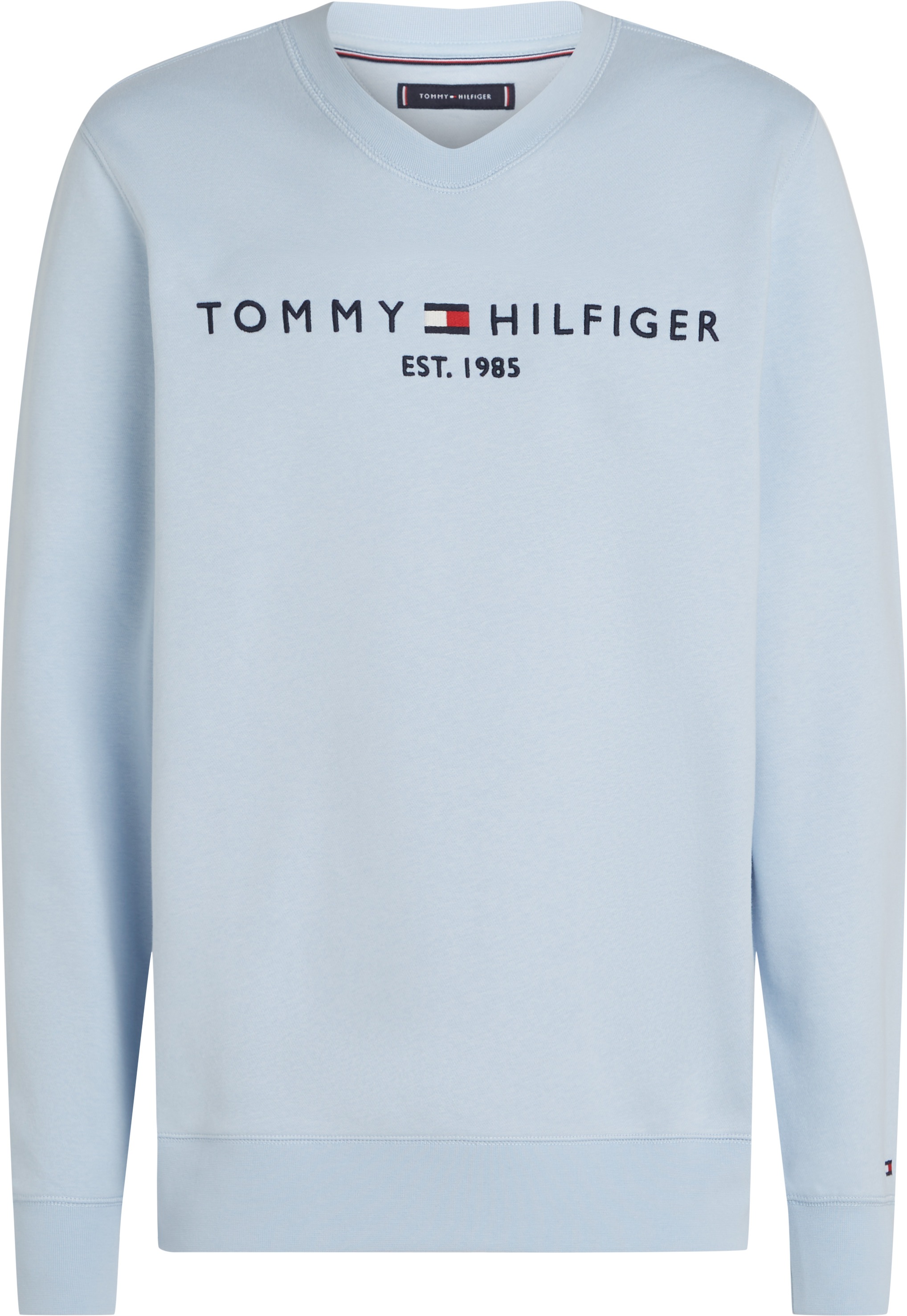 Tommy Hilfiger Sweatshirt »TOMMY LOGO SWEATSHIRT«, mit klassischem Rundhalsausschnitt