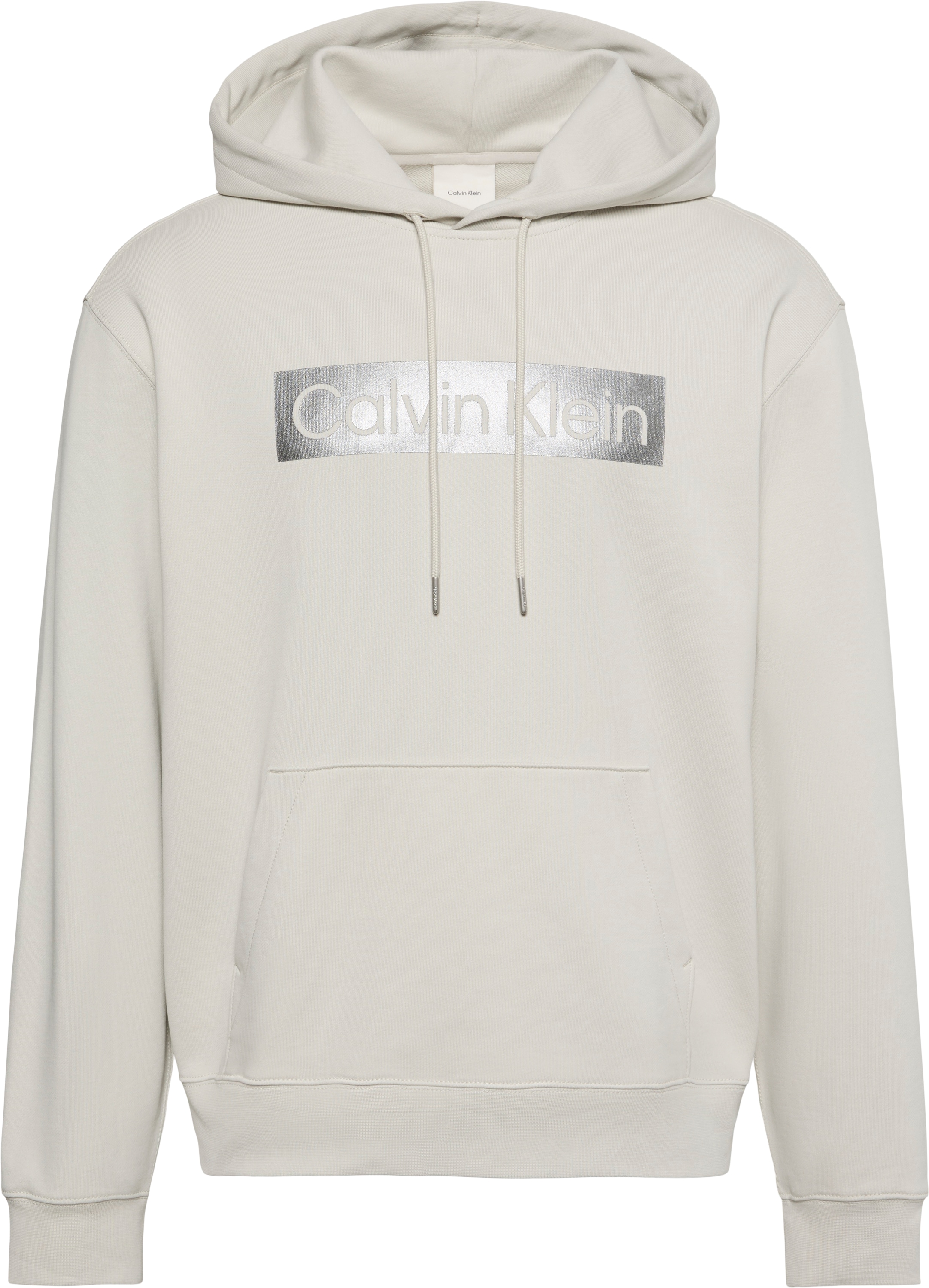 Calvin Klein Kapuzensweatshirt , Kapuze mit Kordelzug, Regular Fit, Logodruck
