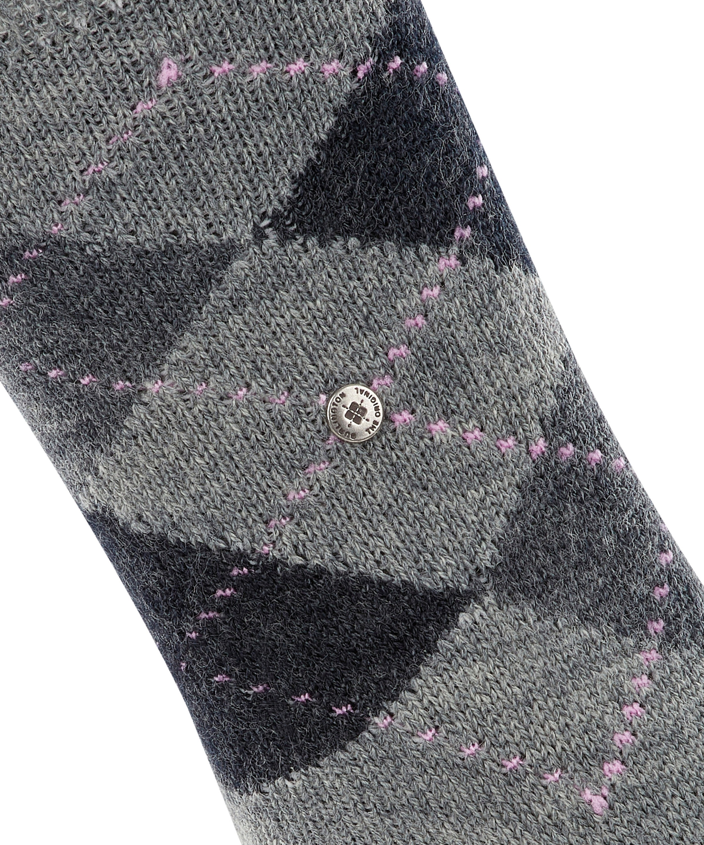 Burlington Socken »Whitby« Einheitsgröße 36-41, Argyle-Muster, weiche Haptik