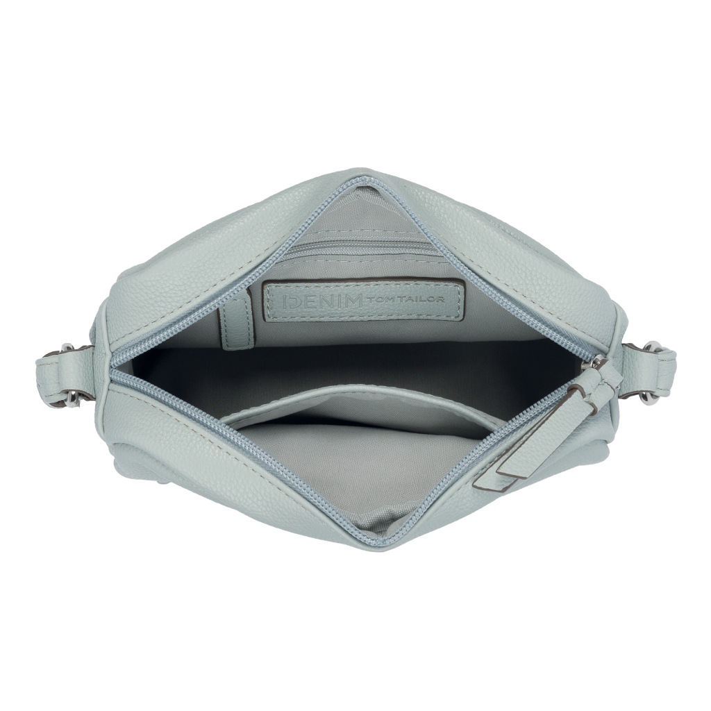 TOM TAILOR Denim Handtasche »Aveline« Damen Umhängetasche, Schultertasche mit glänzendem 3D-Logo