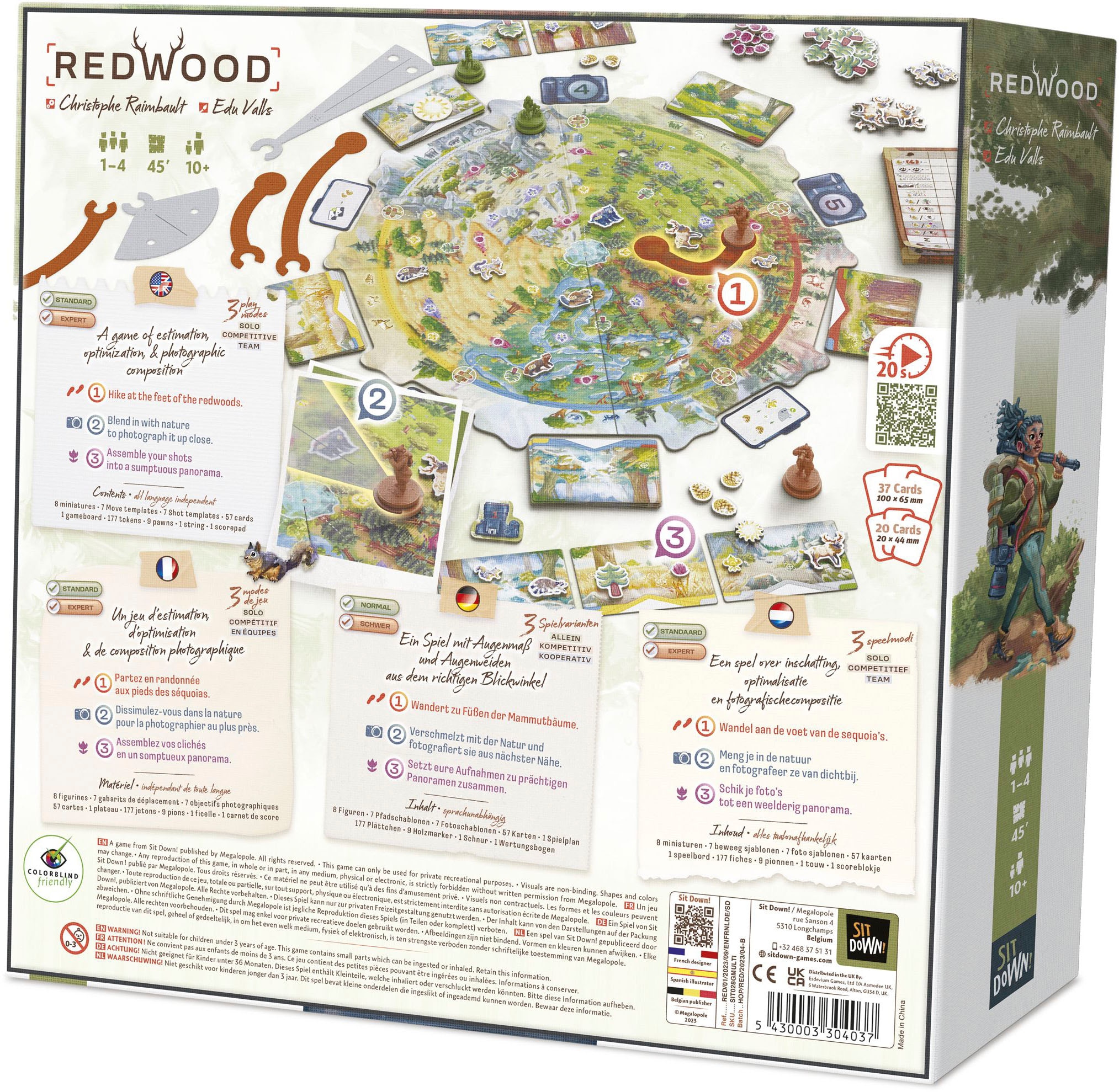 SIT DOWN! Spiel »Redwood Retail Version DE«