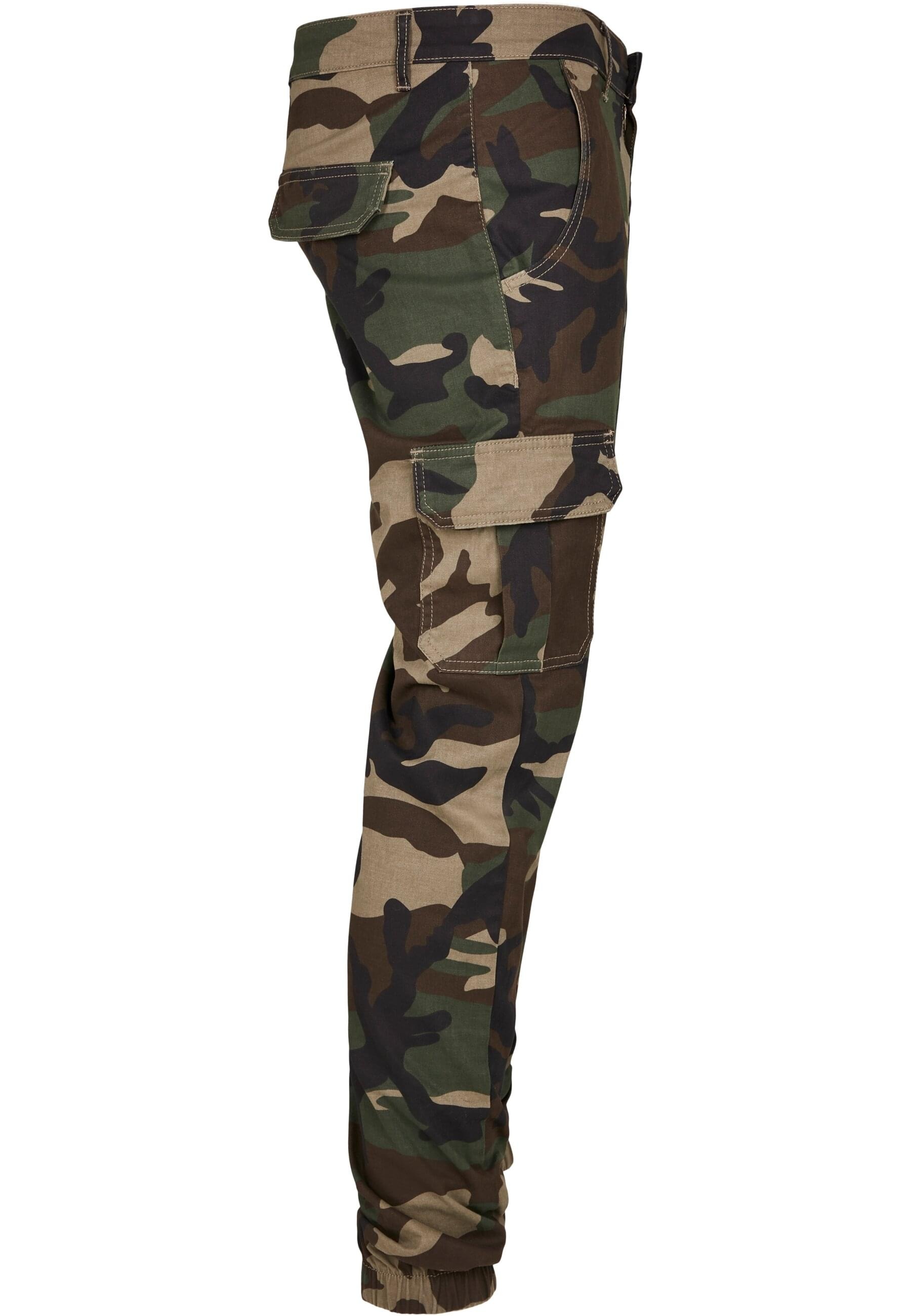URBAN CLASSICS Cargohose »Urban Classics Herren Camo Cargo Jogging Pants 2.0«