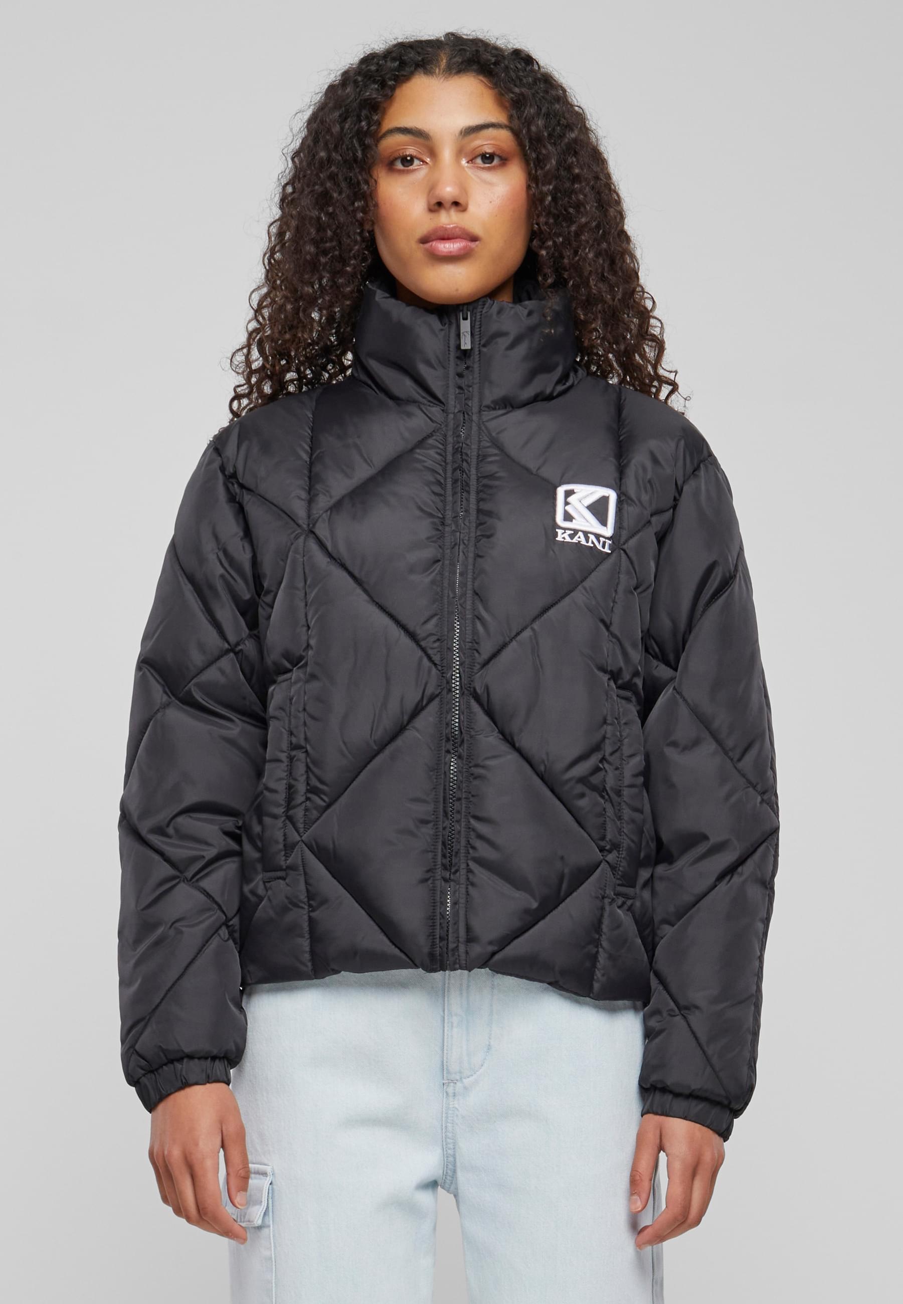Karl Kani Winterjacke »Karl Kani Damen KW224-012-1 KK OG Diamond Puffer Jacket«, (1 St.), ohne Kapuze