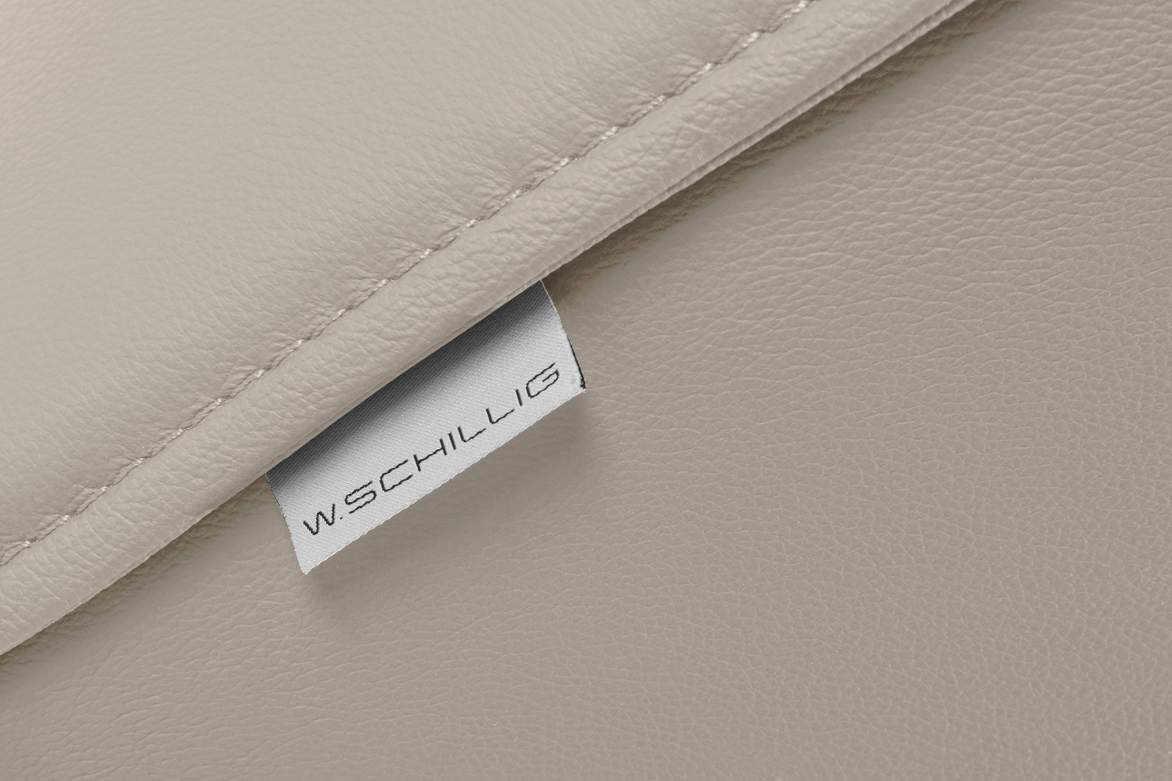 W.SCHILLIG 2-Sitzer »sally«, mit Metallfüßen in Silber matt, Breite 154 cm