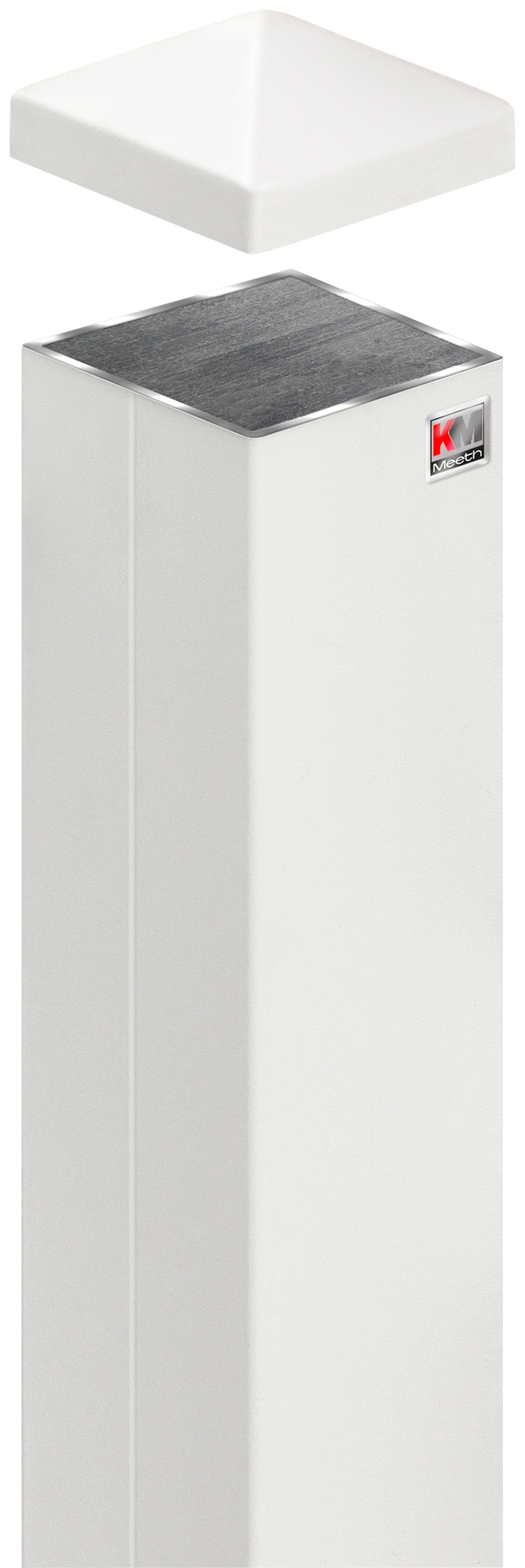 KM Zaun Zaunpfosten BxTxH: 7x7x160 cm