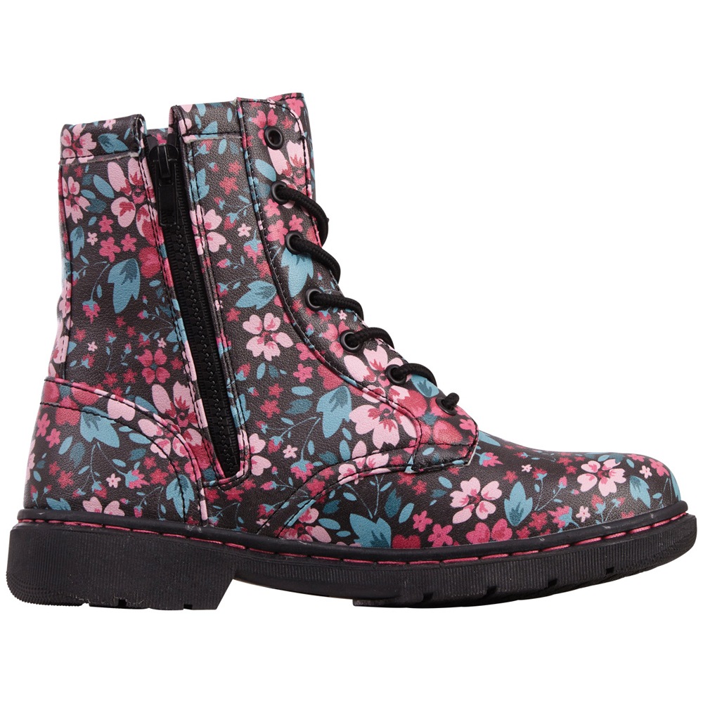 Kappa Schnürstiefelette - mit farbenfrohem Allover Print günstig online kaufen