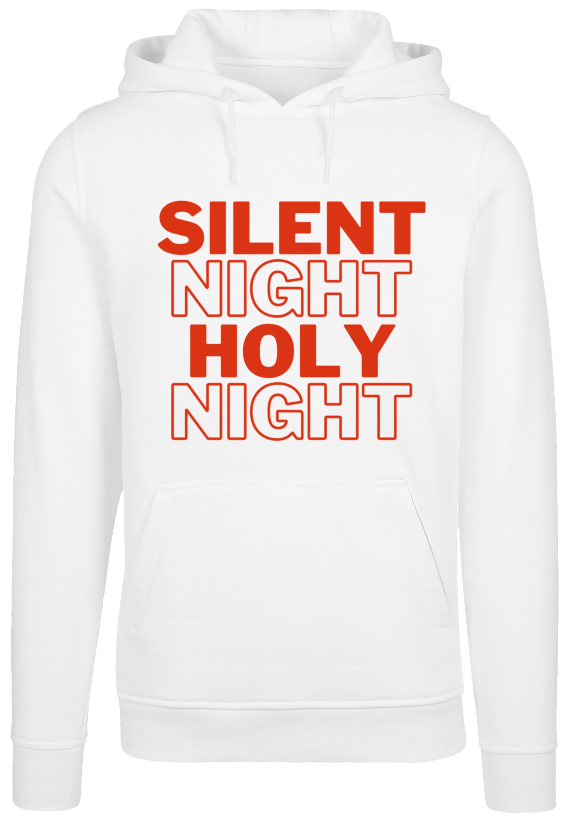 F4NT4STIC Kapuzenpullover »Weihnachten silent night holy night«, Premium Qualität, Weihnachten, Geschenk
